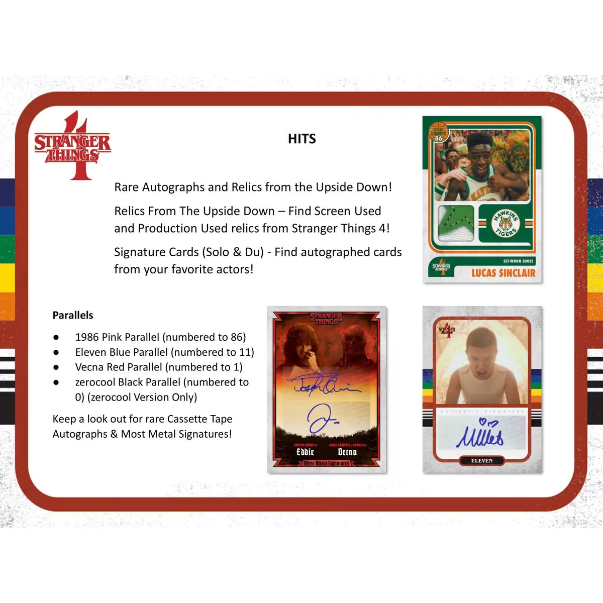 Stranger Things Season 4 Trading Card Hobby Box | 2023 zerocool