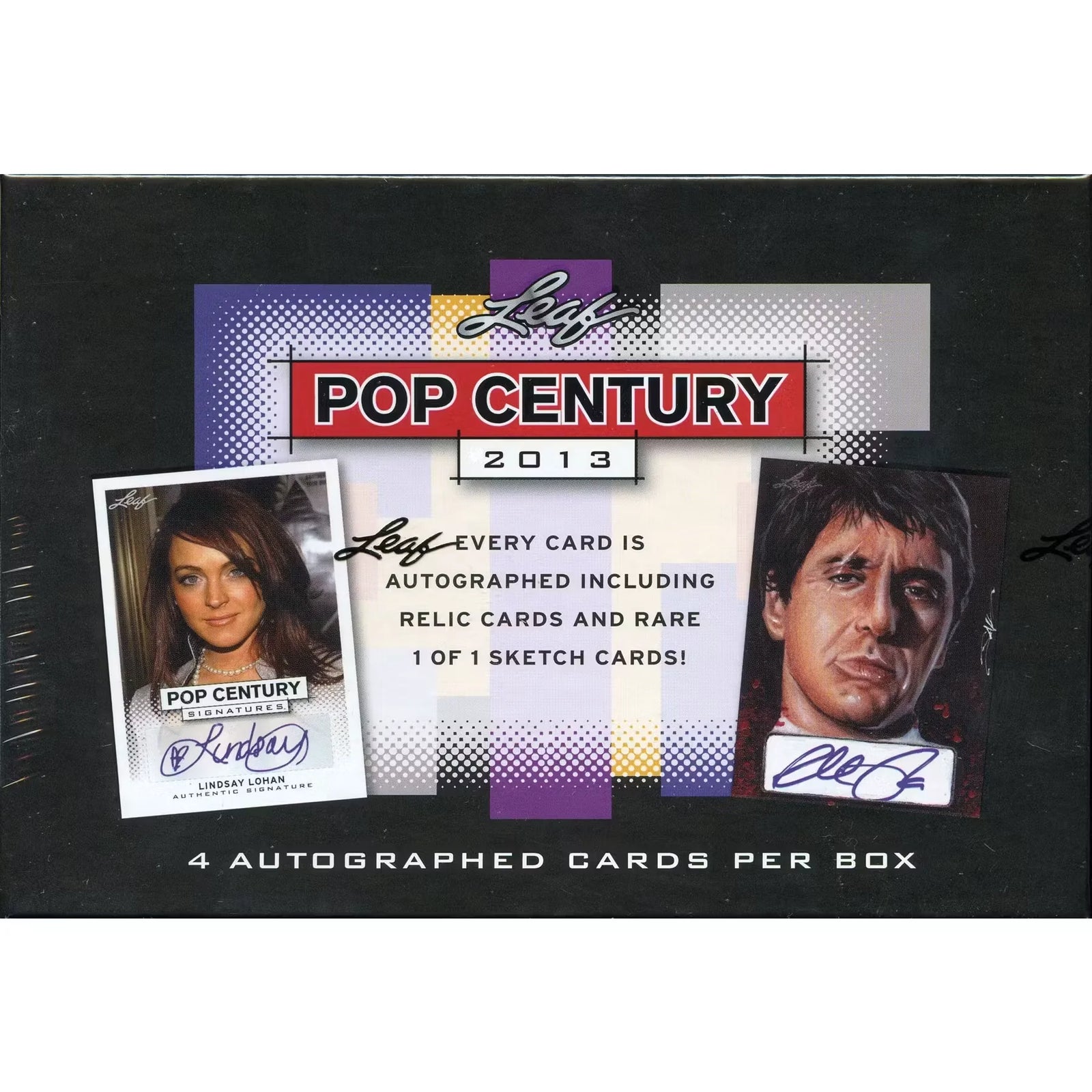 2013 Leaf Pop Century Hobby Box | Celebrity Autographs (Ships Sealed Only)