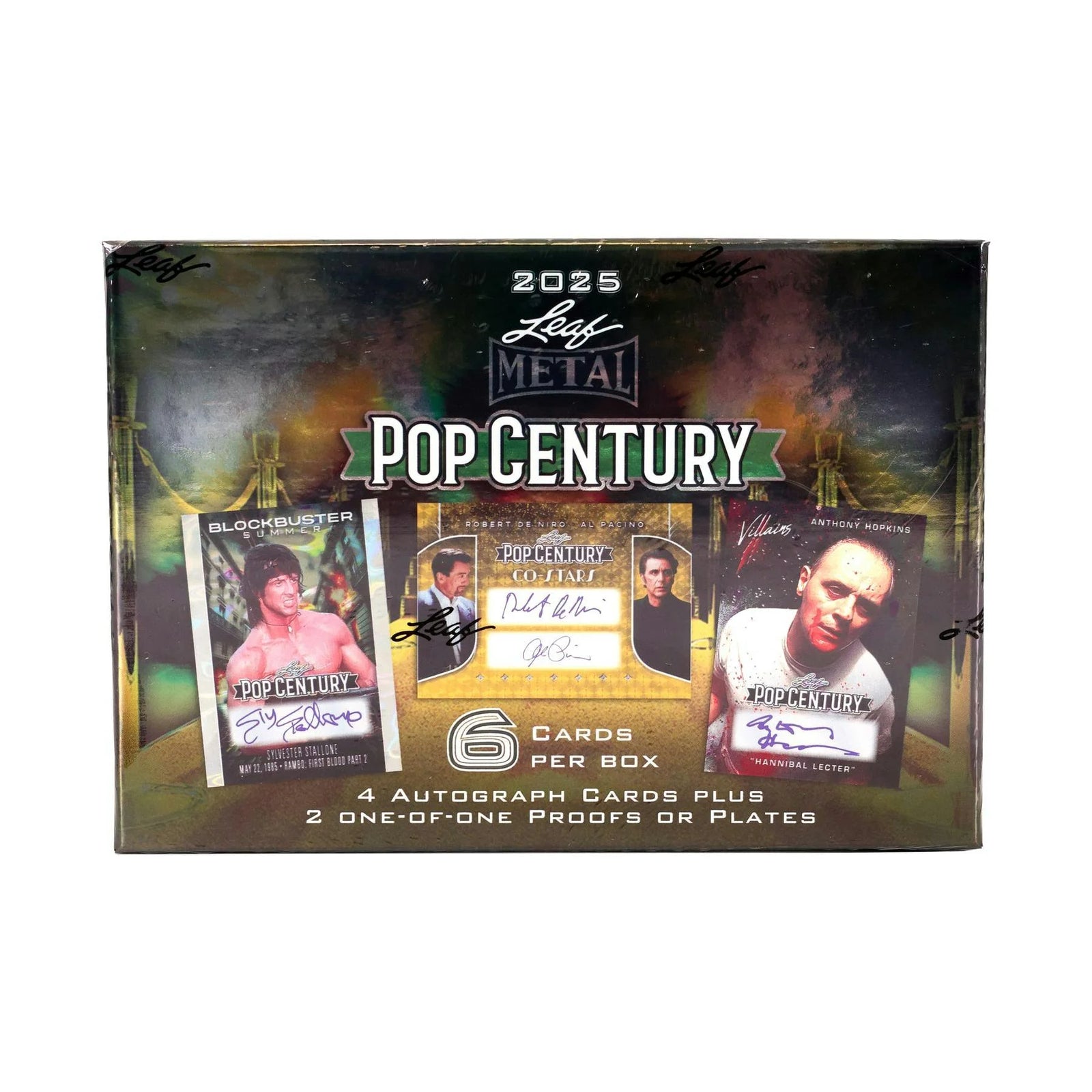 2025 Leaf Metal Pop Century Hobby Box | Entertainment Autographs (Ships Sealed Only)