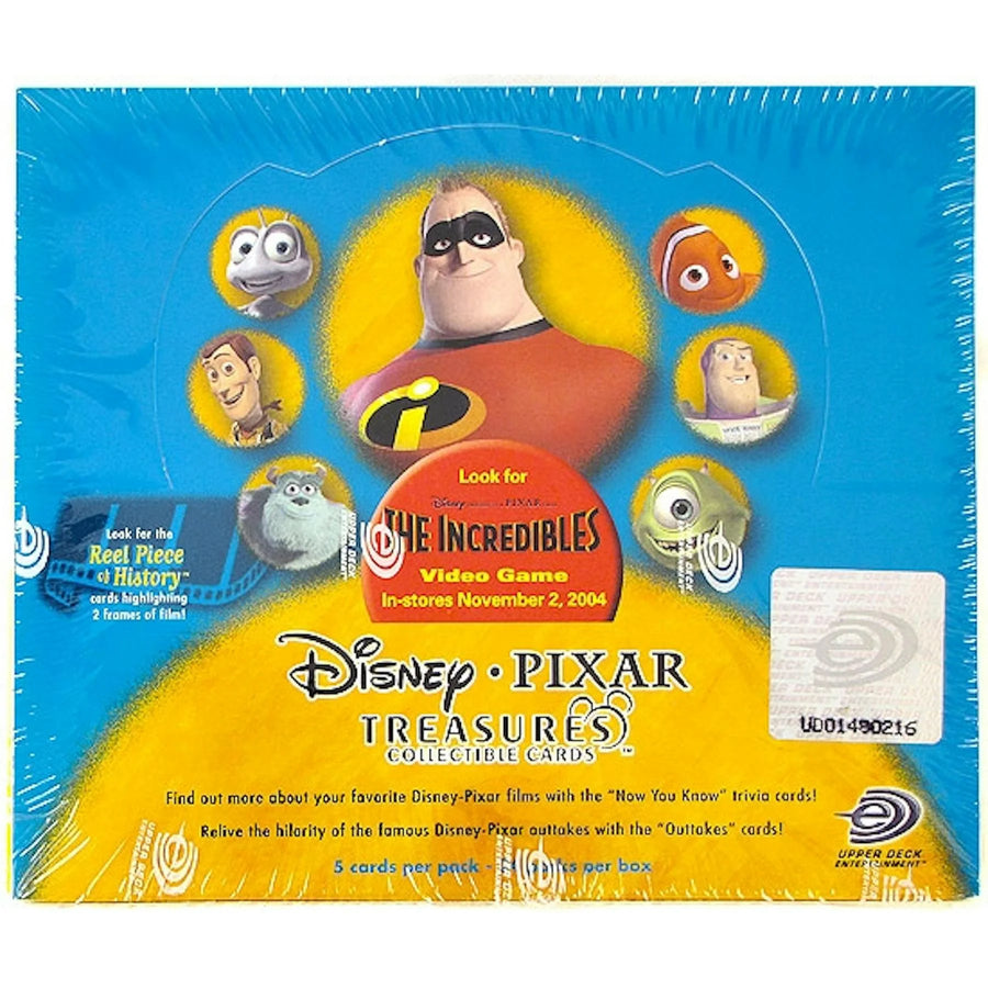 Disney Pixar Treasures Trading Cards Box | Upper Deck (Ships Sealed Only)