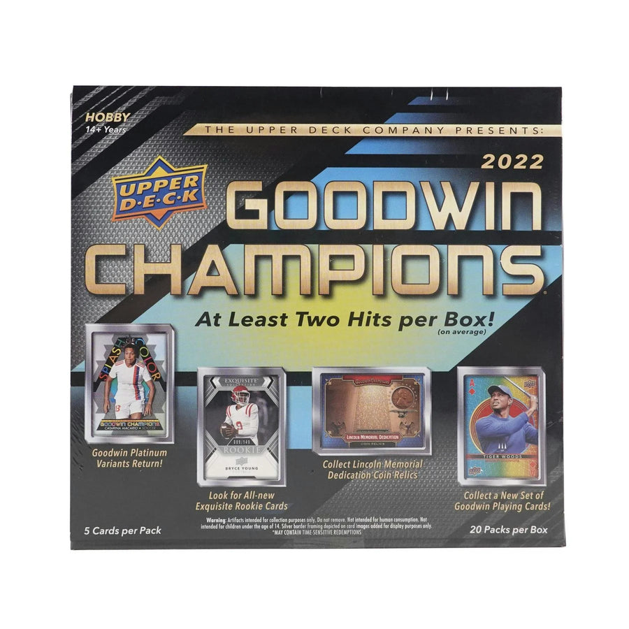 2022 Upper Deck Goodwin Champions Hobby Box (Ships Sealed Only) - D2