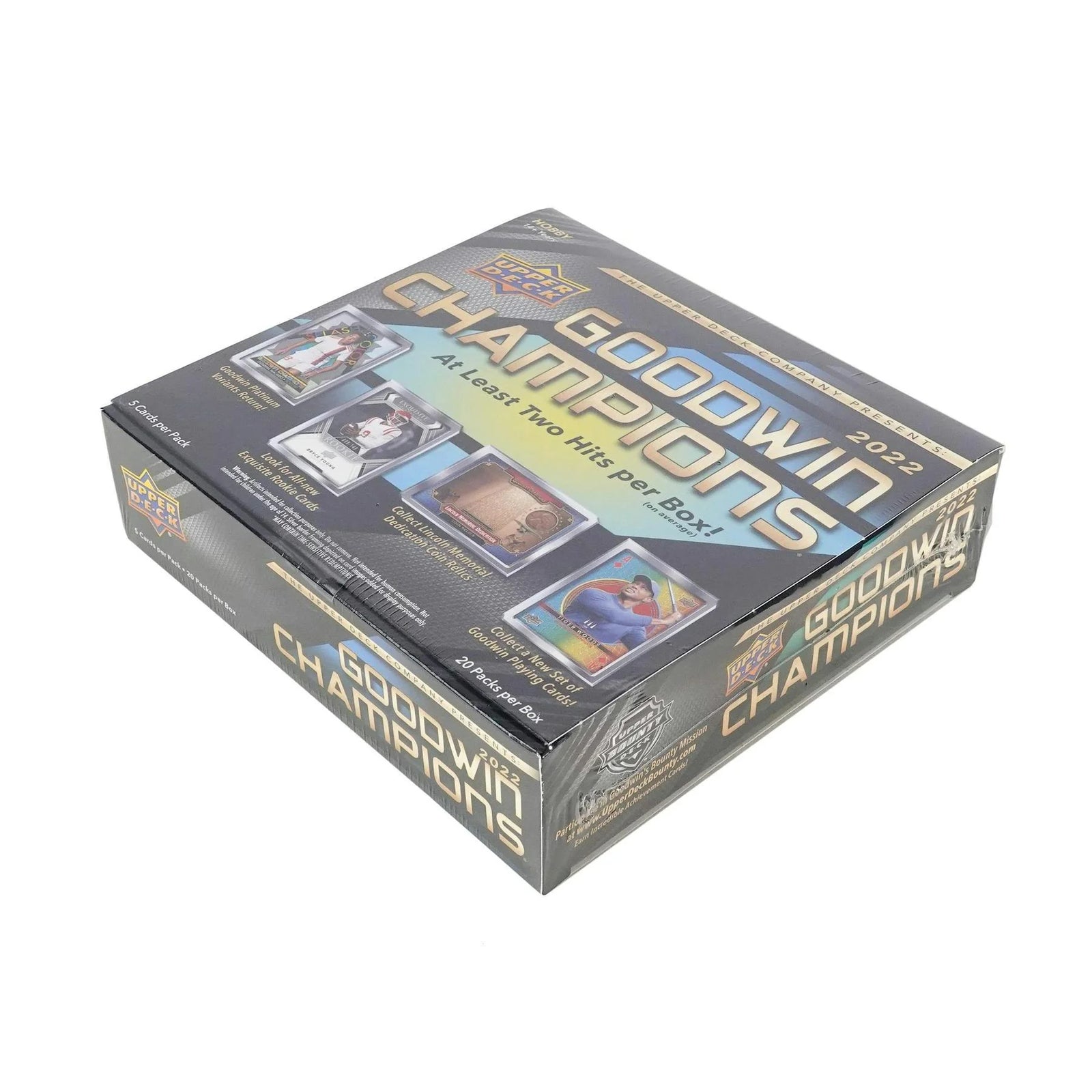 2022 Upper Deck Goodwin Champions Hobby Box (Ships Sealed Only) - D2