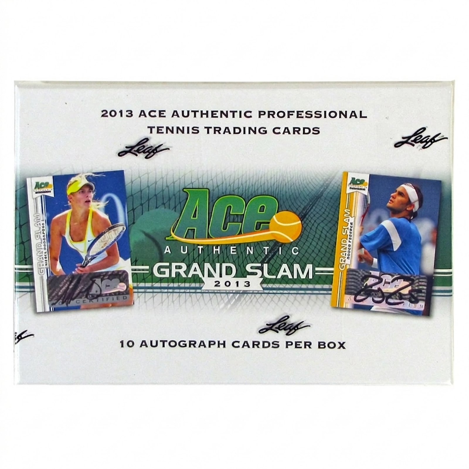 2013 Leaf Ace Authentic Grand Slam Tennis Hobby Box | 10 Signed Cards (Ships Sealed Only)