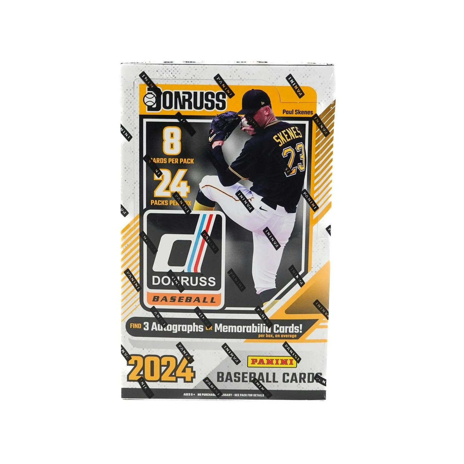 2024 Panini Donruss Baseball Hobby Box | 3 Autographs Per Box (Ships Sealed Only)