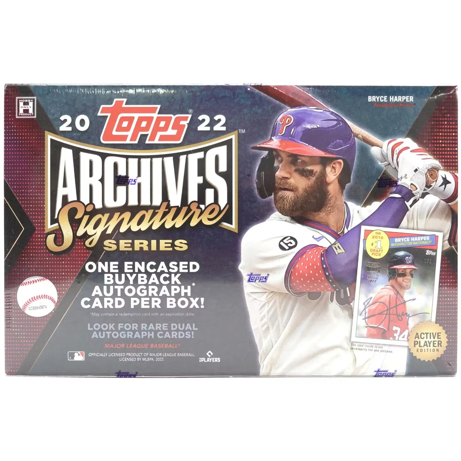 2022 Topps Archives Signature Series Baseball Hobby Box | Encased Autograph (Ships Sealed Only)