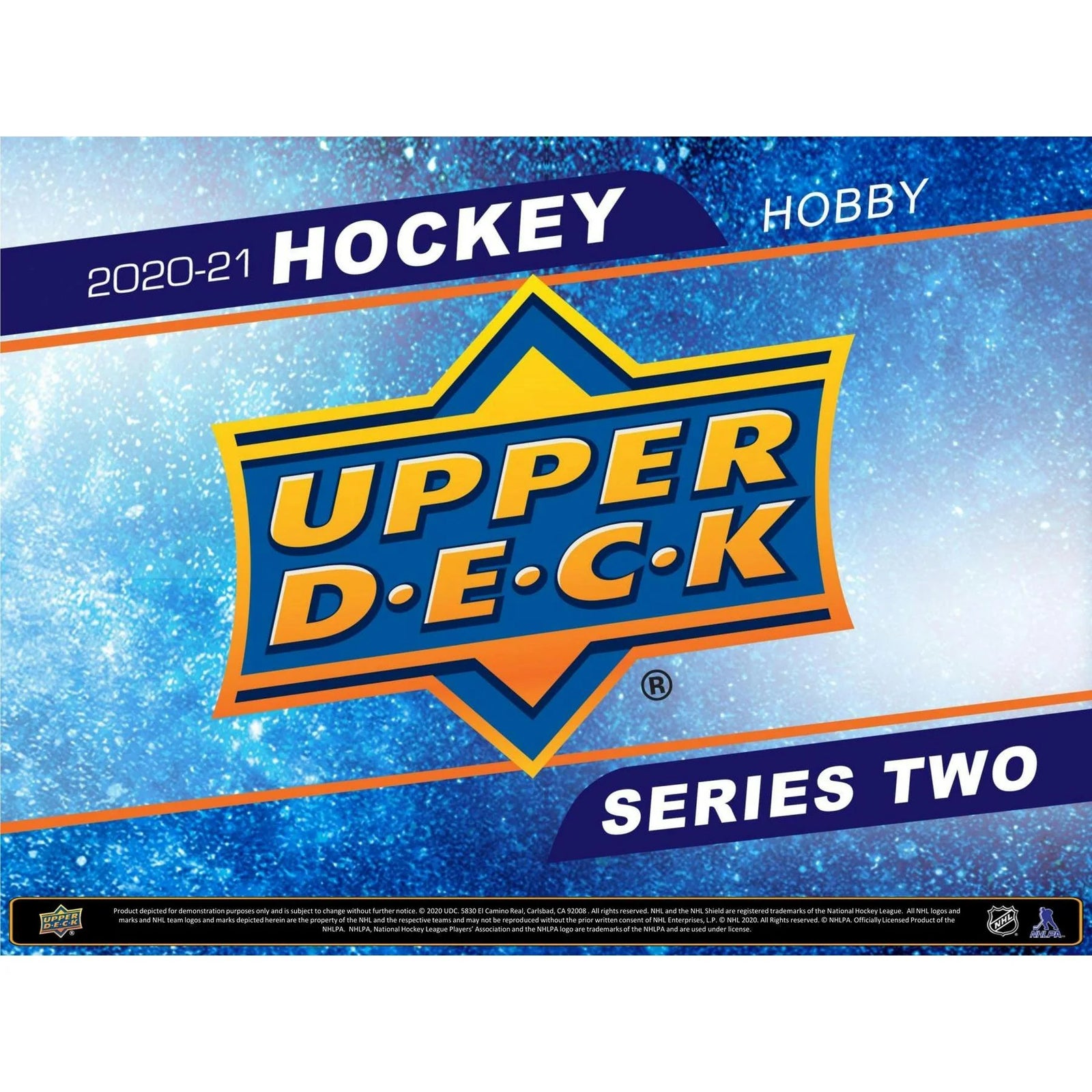 2020-21 Upper Deck Series 2 Hockey Hobby 12-Box Case (Ships Sealed Only) - D