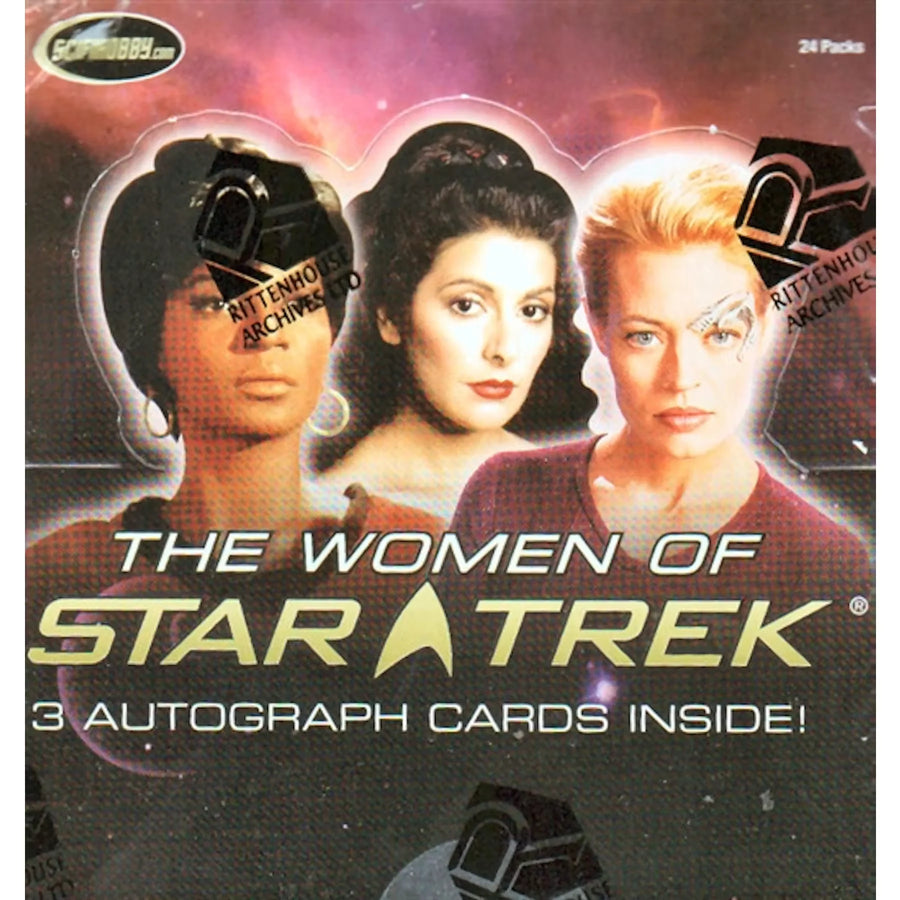 Women of Star Trek Trading Cards Box | 2010 Rittenhouse (Ships Sealed Only)