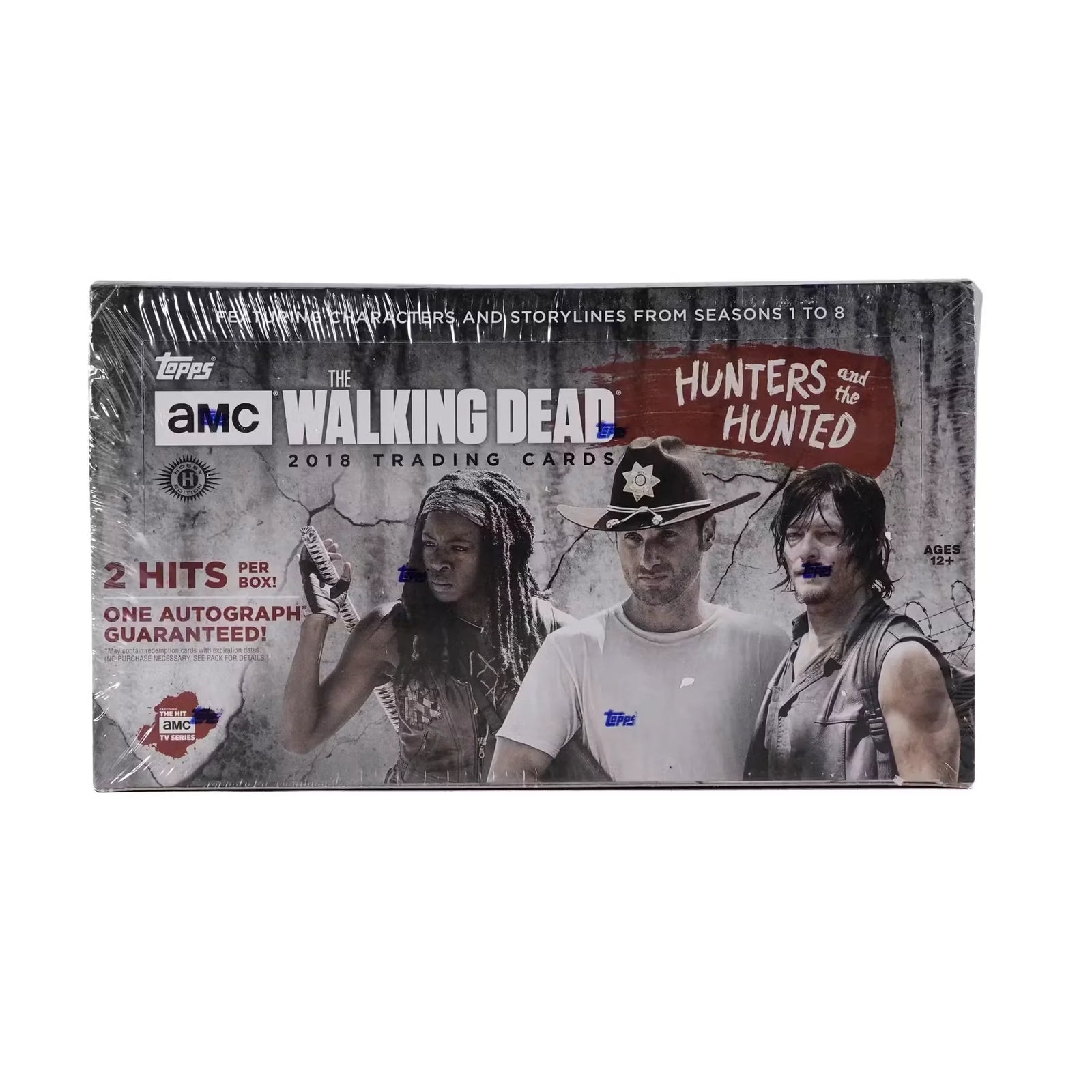 The Walking Dead Hunters and Hunted Hobby Box | 2018 Topps (Ships Sealed Only)
