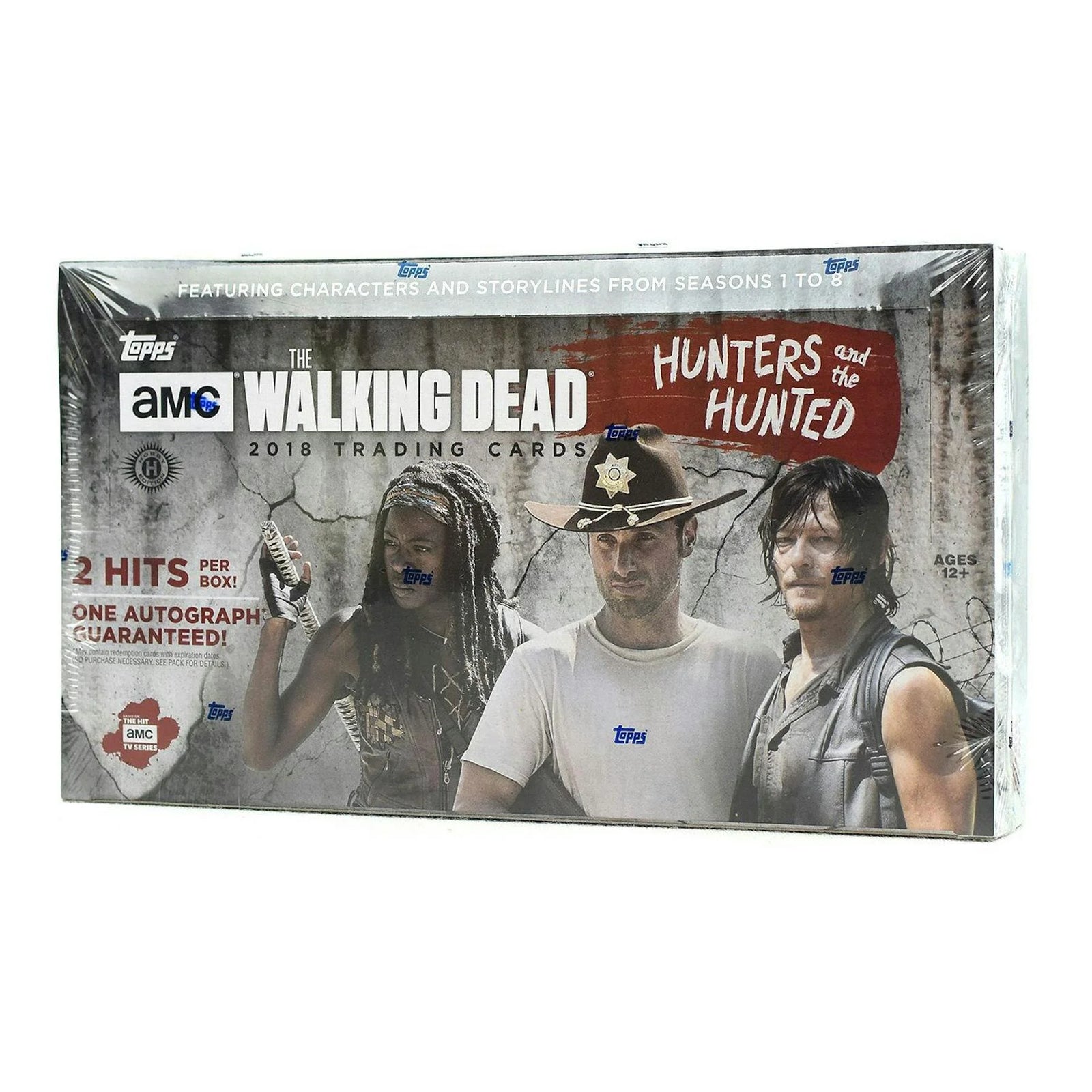 The Walking Dead Hunters and Hunted Hobby Box | 2018 Topps (Ships Sealed Only)