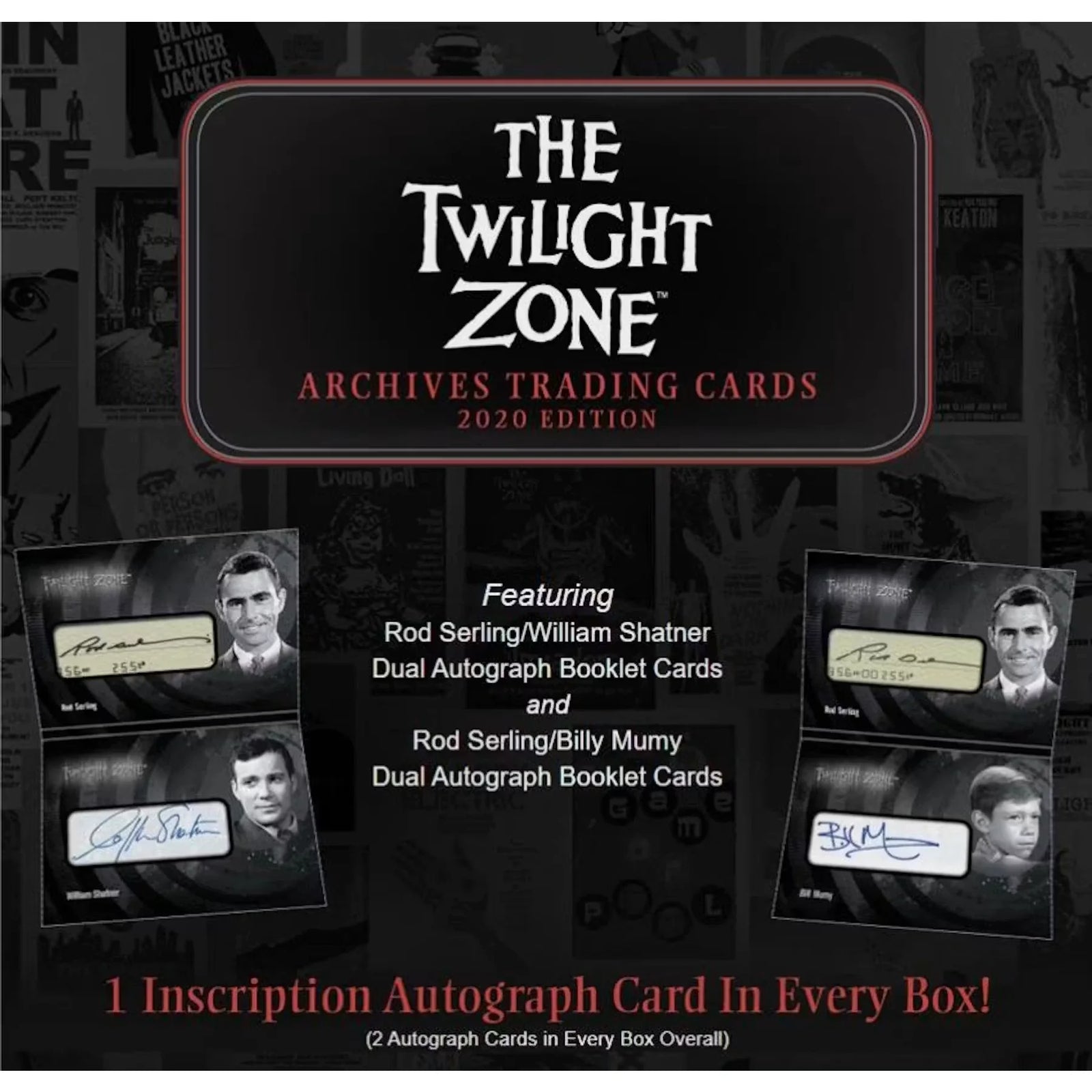 2020 Rittenhouse Twilight Zone Archives Trading Cards Box | Autographed (Ships Sealed Only)