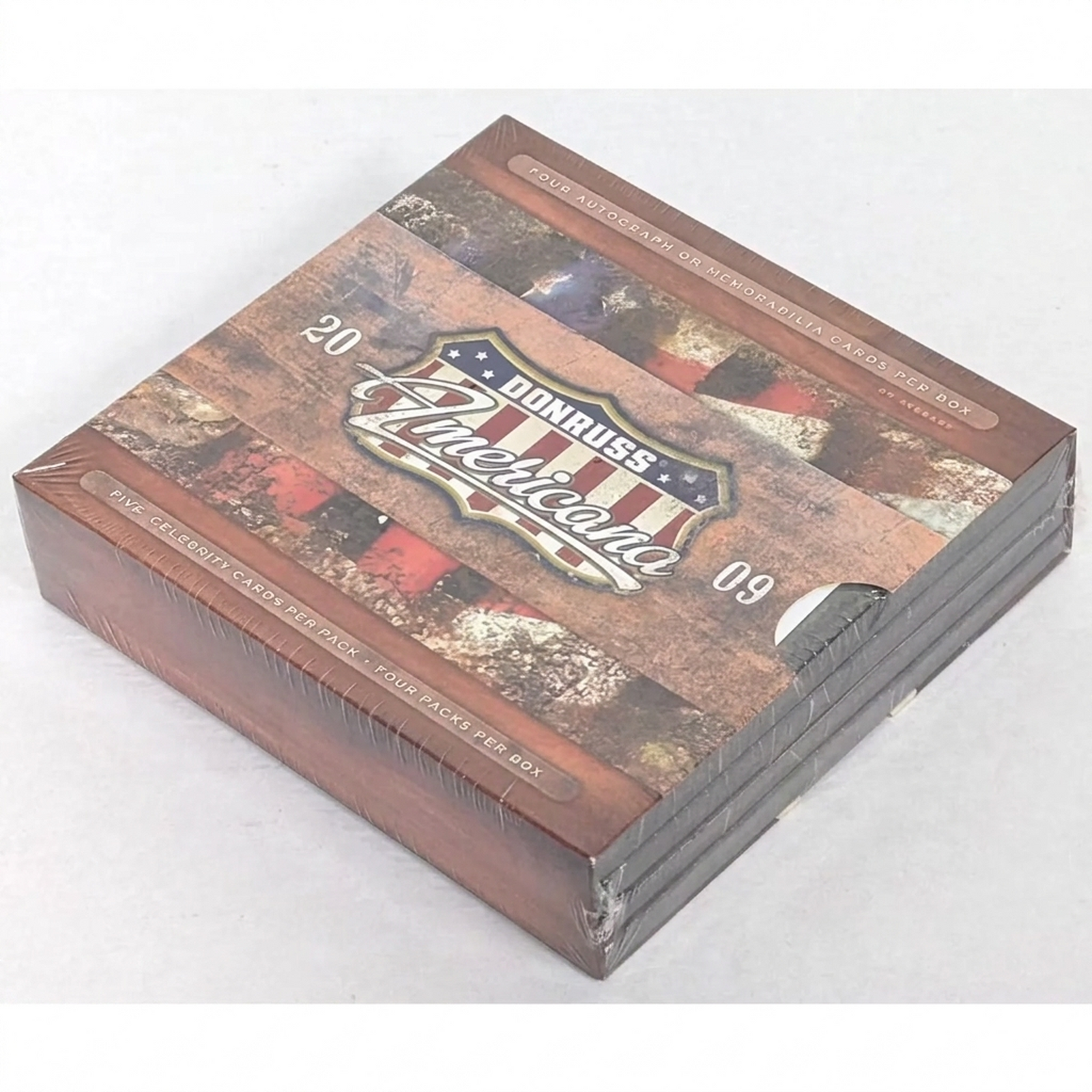 2009 Donruss Americana Hobby Box | Entertainment Autographs & Materials (Ships Sealed Only)