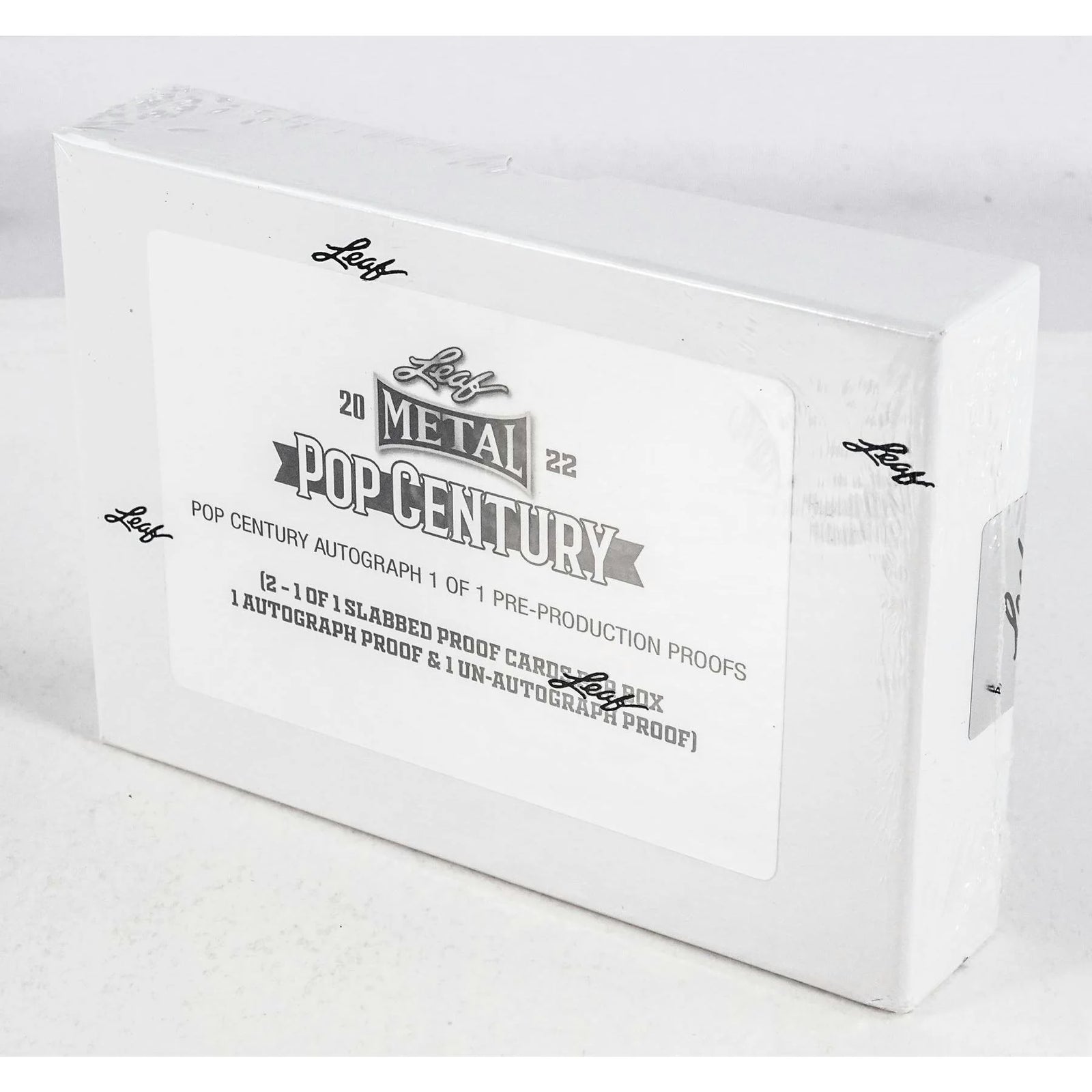 2022 Leaf Metal Pop Century 1/1 Pre-Production Proof Hobby Box (Ships Sealed Only) - D2
