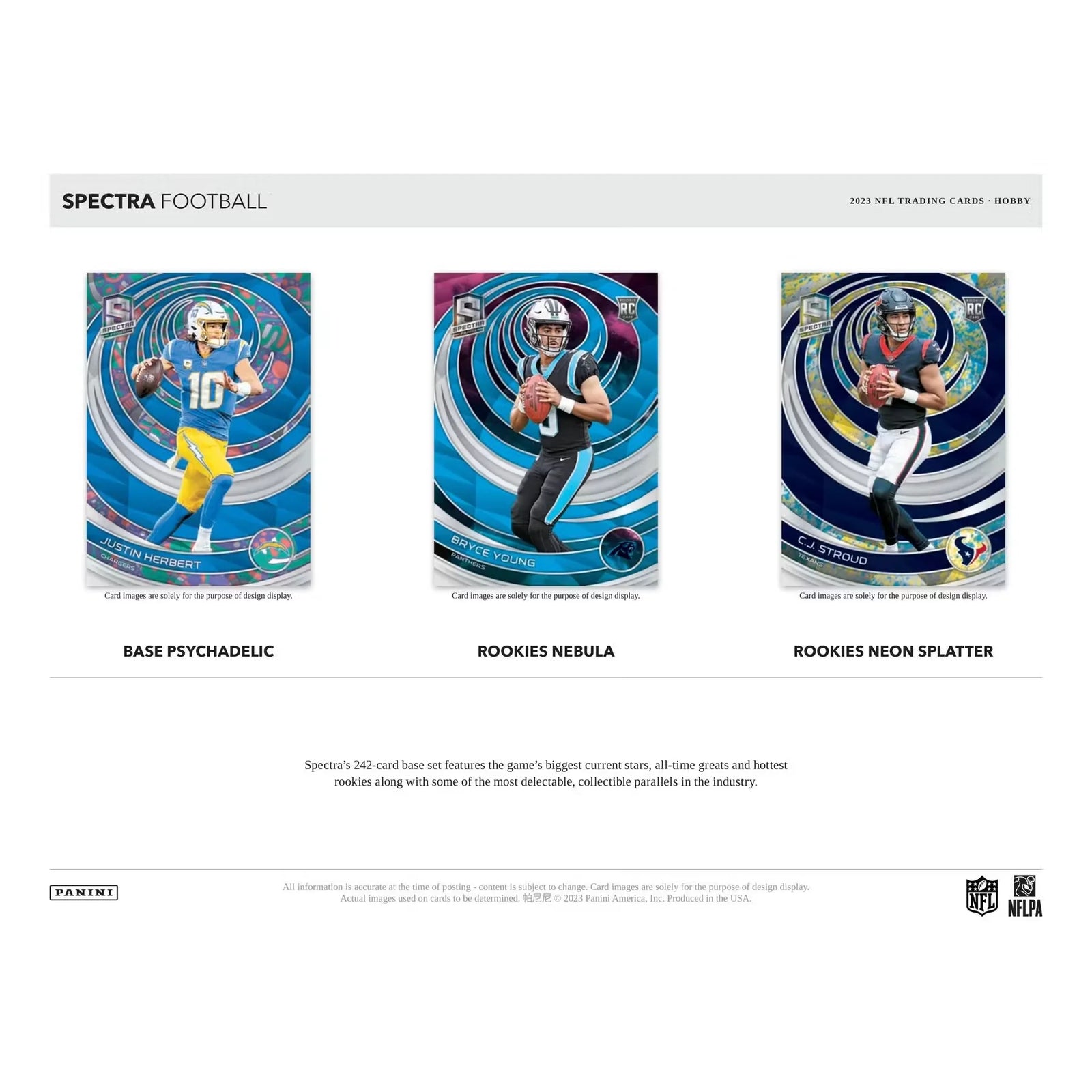 2023 Panini Spectra Football Hobby 8-Box Case (Ships Sealed Only) - D