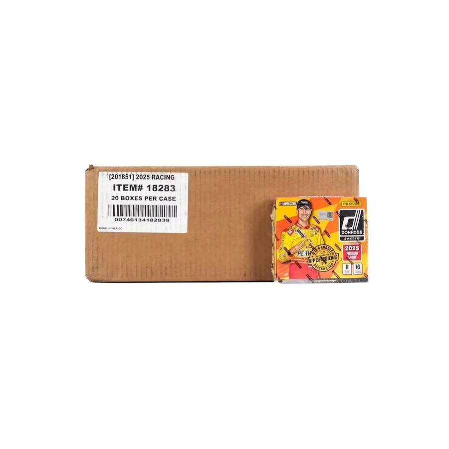 2025 Panini Donruss Racing Hobby 20-Box Case (Ships Sealed Only)