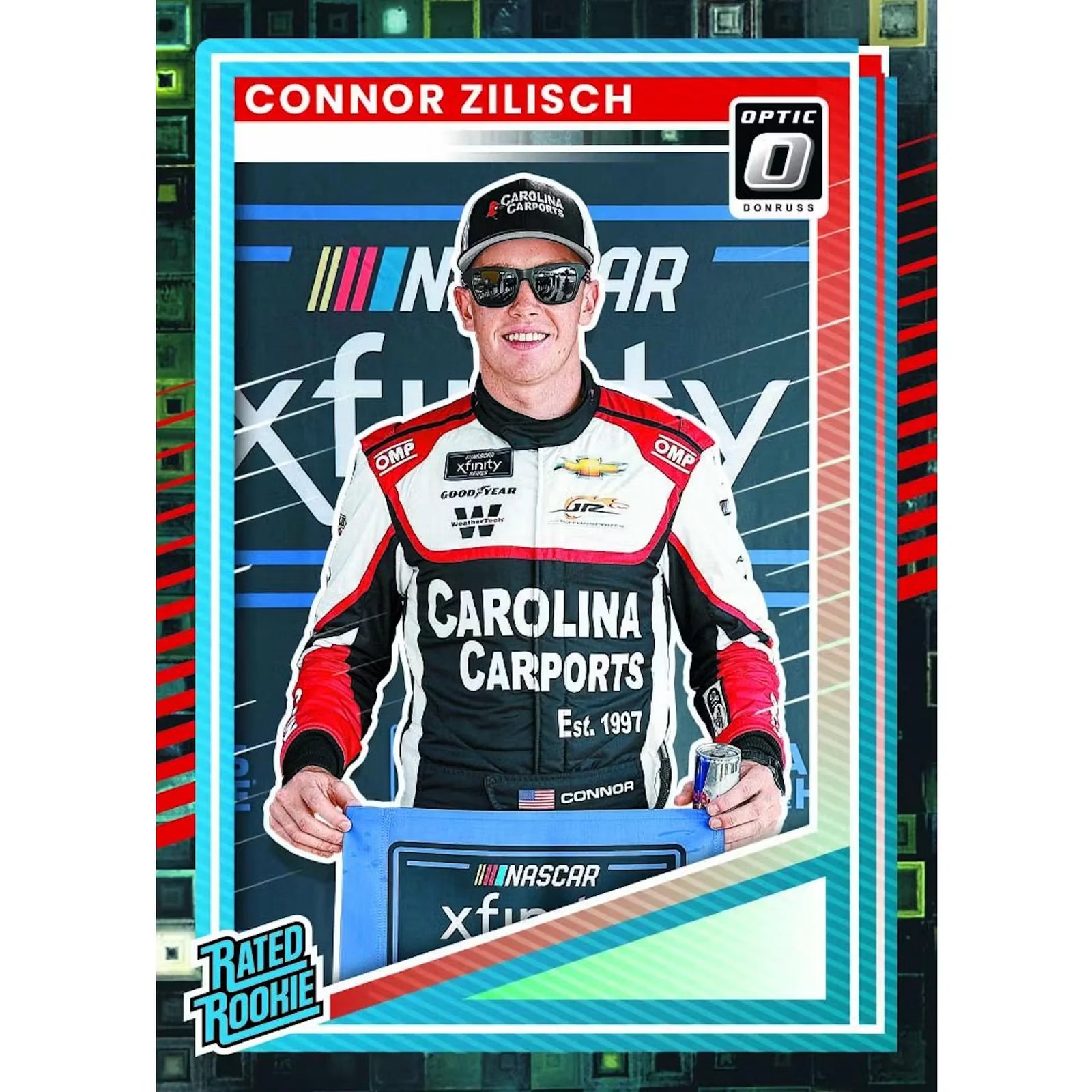 2025 Panini Donruss Racing Hobby 20-Box Case (Ships Sealed Only)