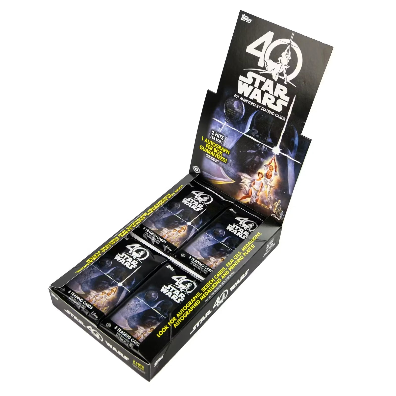 2017 Topps Star Wars 40th Anniversary Hobby Box | Autographs & Medallions (Ships Sealed Only)