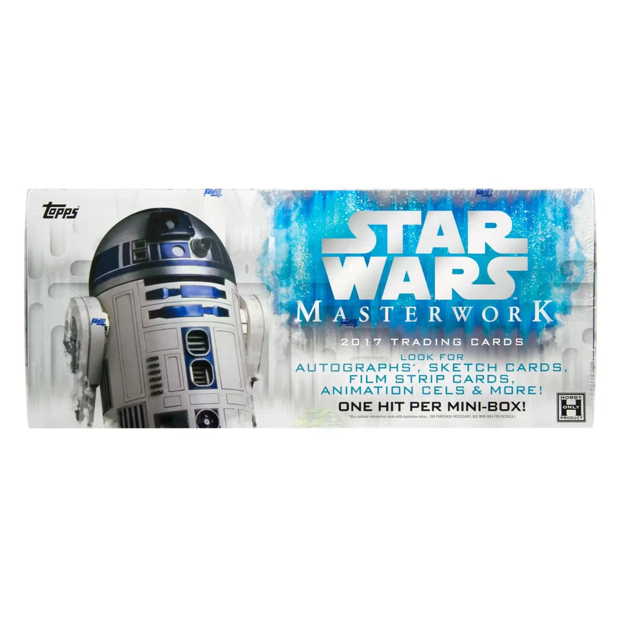2017 Topps Star Wars Masterwork Hobby Box | Two Autographs Per Box (Ships Sealed Only)