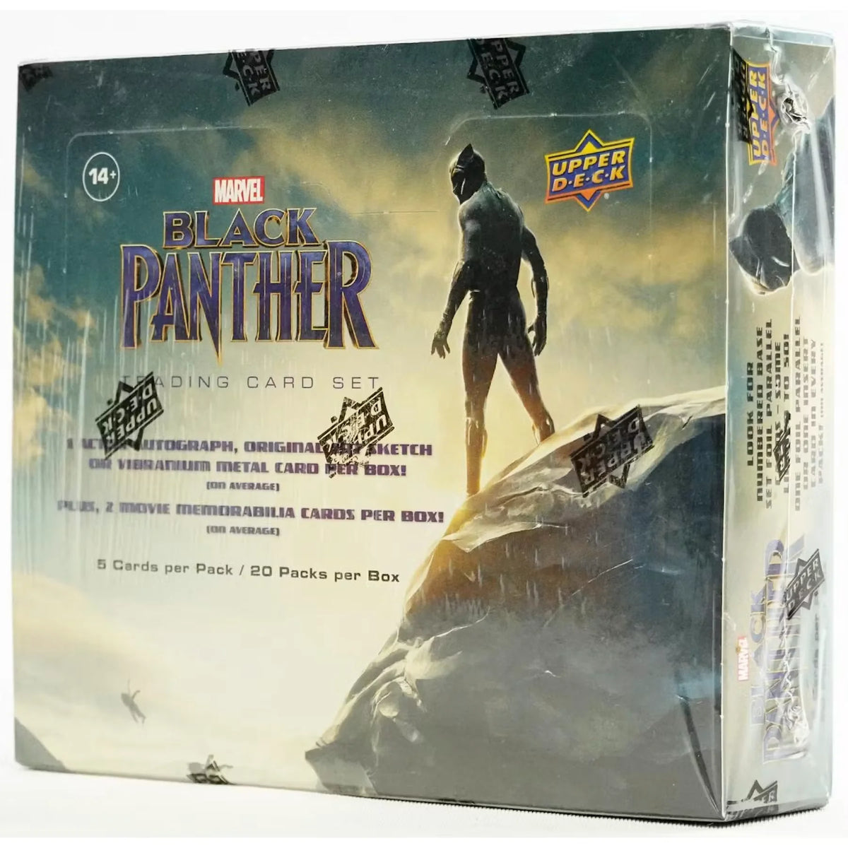 Buy 2018 Upper Deck Marvel Black Panther Hobby Box (Ships Sealed Only)