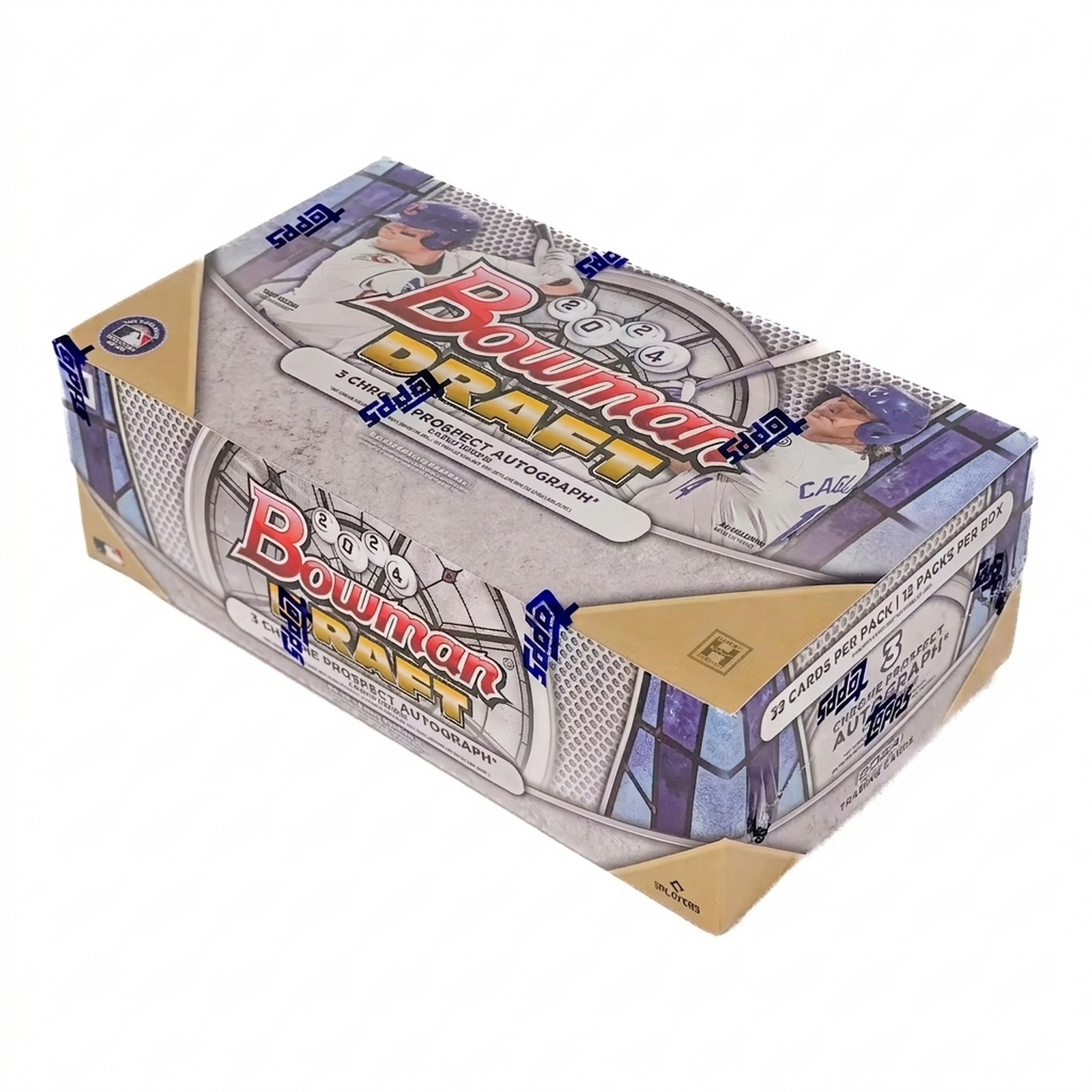 2024 Bowman Draft Baseball Hobby Jumbo Box | 12 Packs, 3 Autos (Ships Sealed Only)