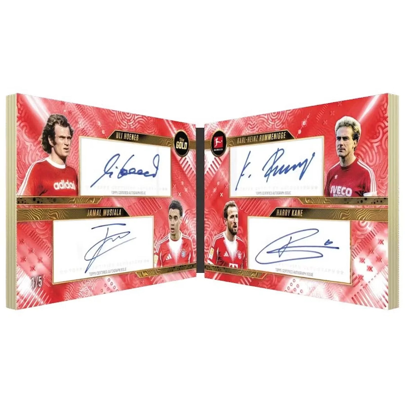 2025-26 Topps Gold Bundesliga Soccer Hobby Box (Ships Sealed Only)