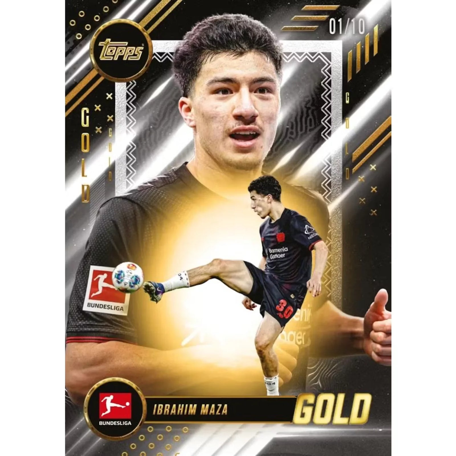 2025-26 Topps Gold Bundesliga Soccer Hobby Box (Ships Sealed Only)