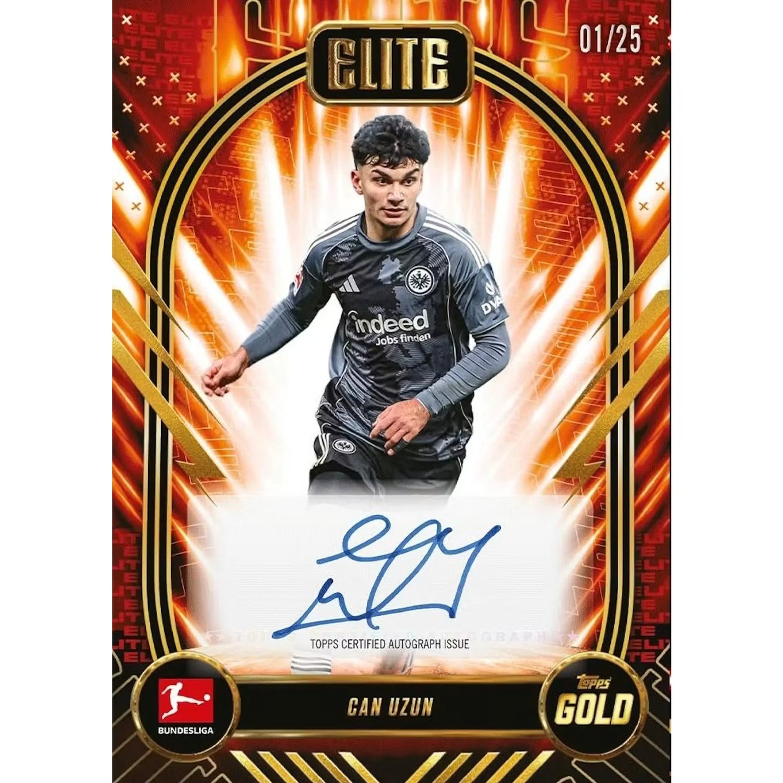 2025-26 Topps Gold Bundesliga Soccer Hobby Box (Ships Sealed Only)
