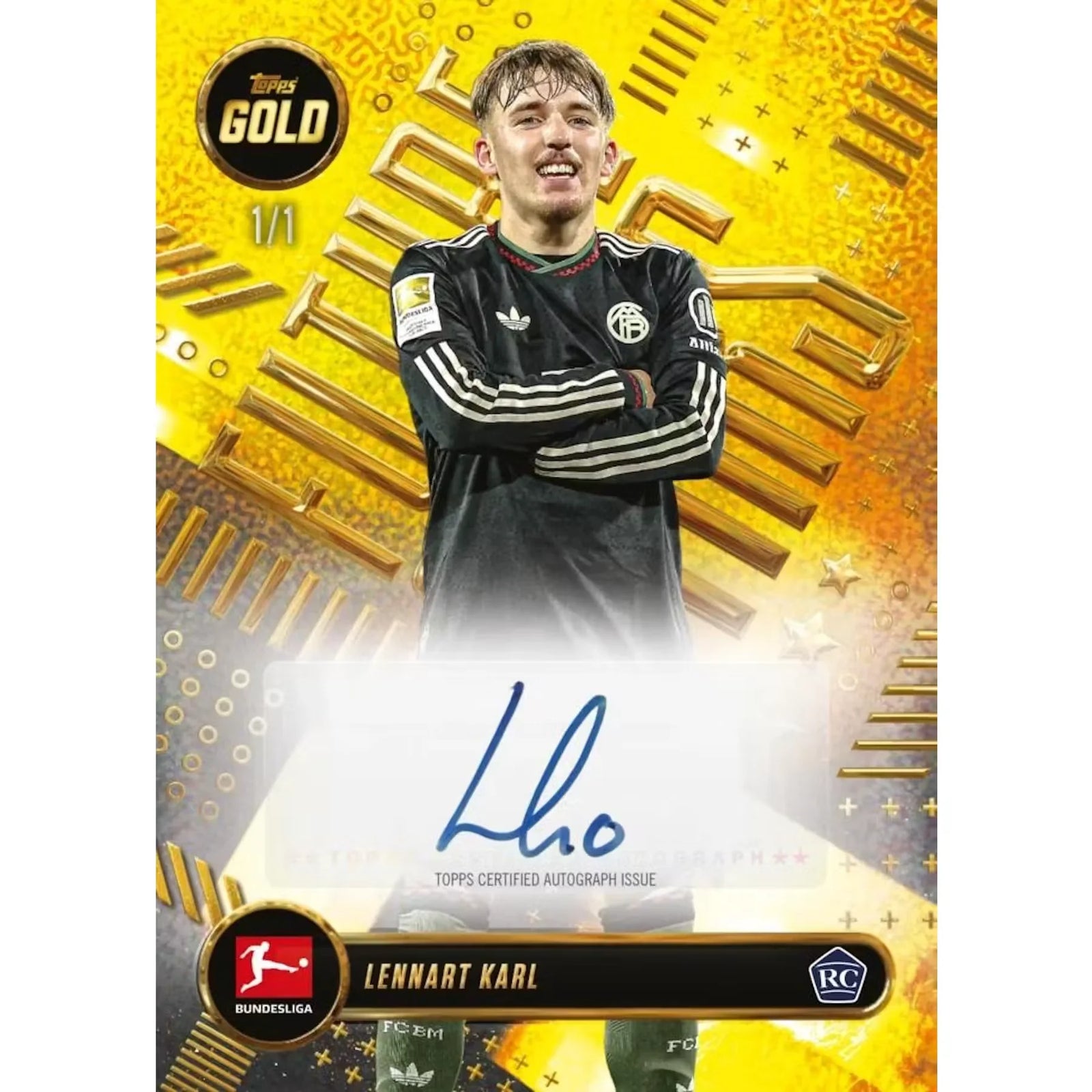 2025-26 Topps Gold Bundesliga Soccer Hobby Box (Ships Sealed Only)