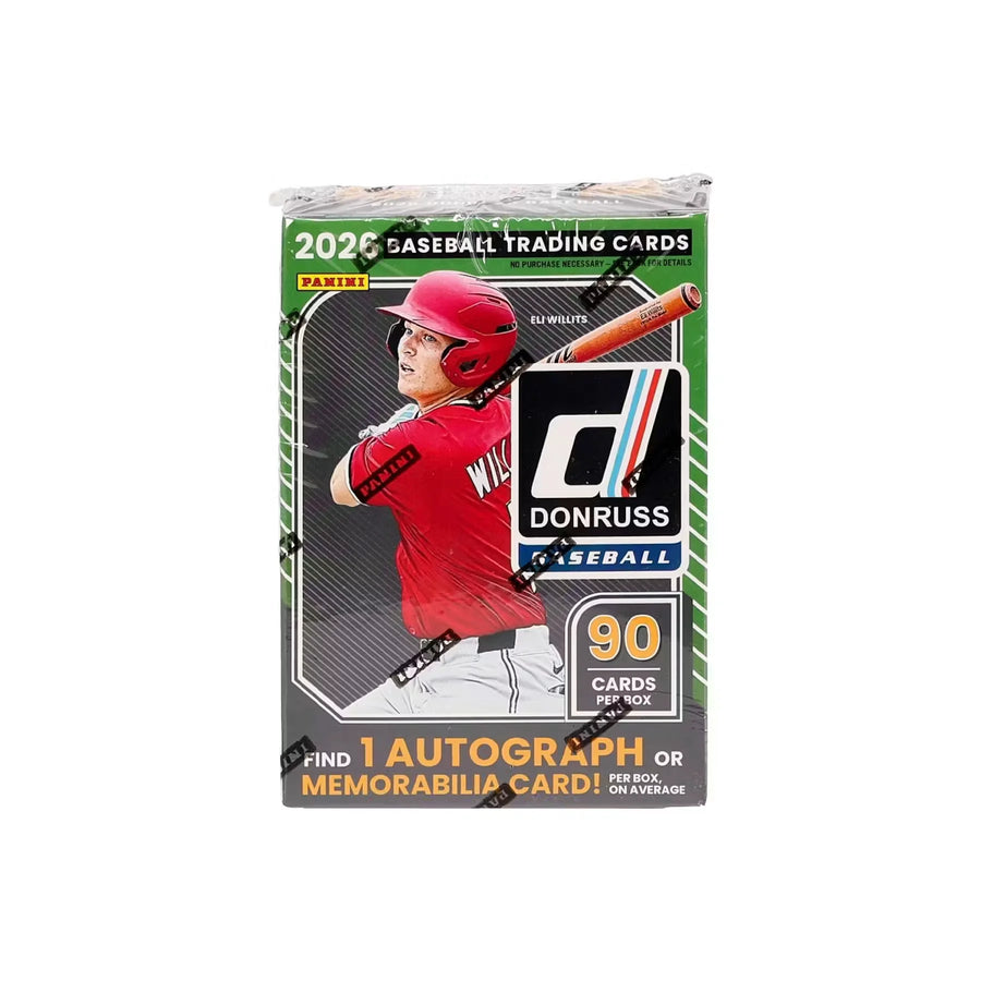 2026 Panini Donruss Baseball Blaster Box (Ships Sealed Only)