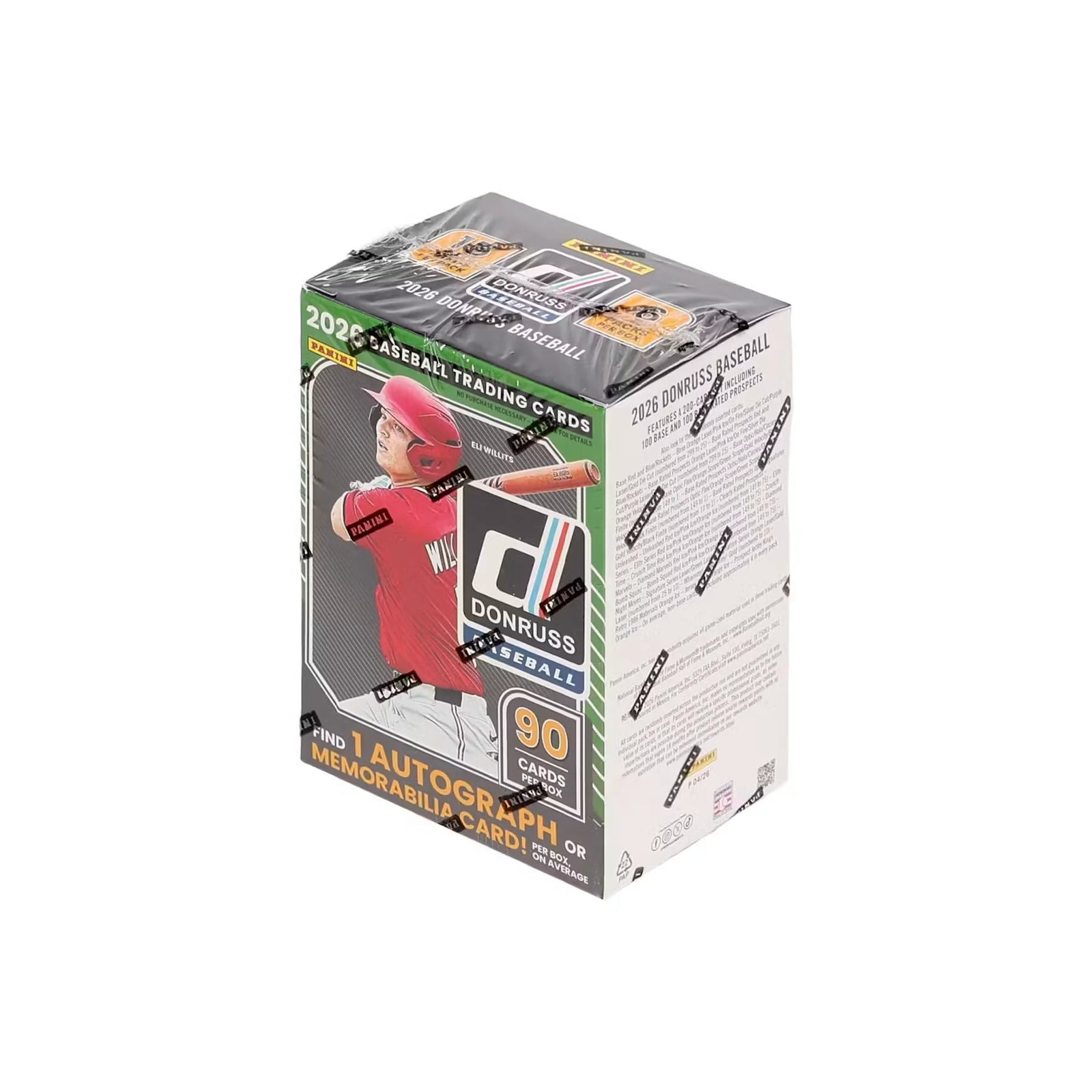 2026 Panini Donruss Baseball Blaster Box (Ships Sealed Only)