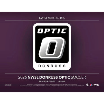 2026 Panini Donruss Optic NWSL Soccer Hobby Box | Presell (Ships Sealed Only)