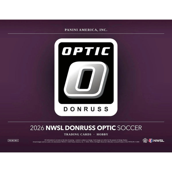 2026 Panini Donruss Optic NWSL Soccer Hobby Box | Presell (Ships Sealed Only)