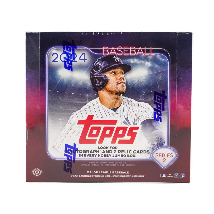 2024 Topps Series 2 Baseball Hobby Jumbo Box (Ships Sealed Only) - D2