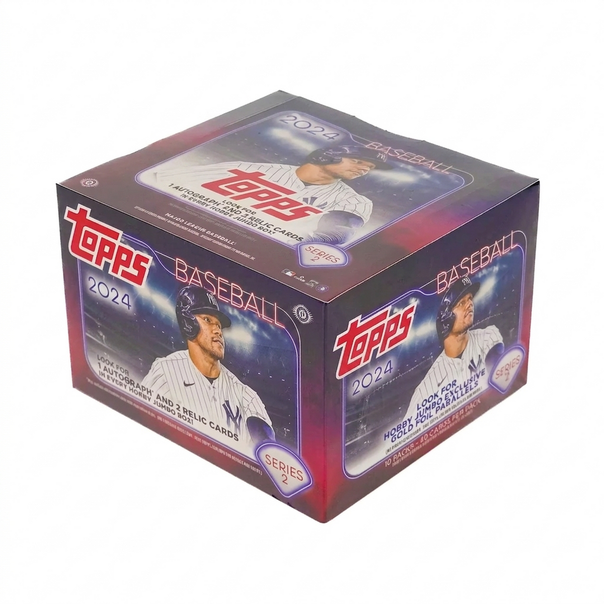 2024 Topps Series 2 Baseball Hobby Jumbo Box (Ships Sealed Only) - D2