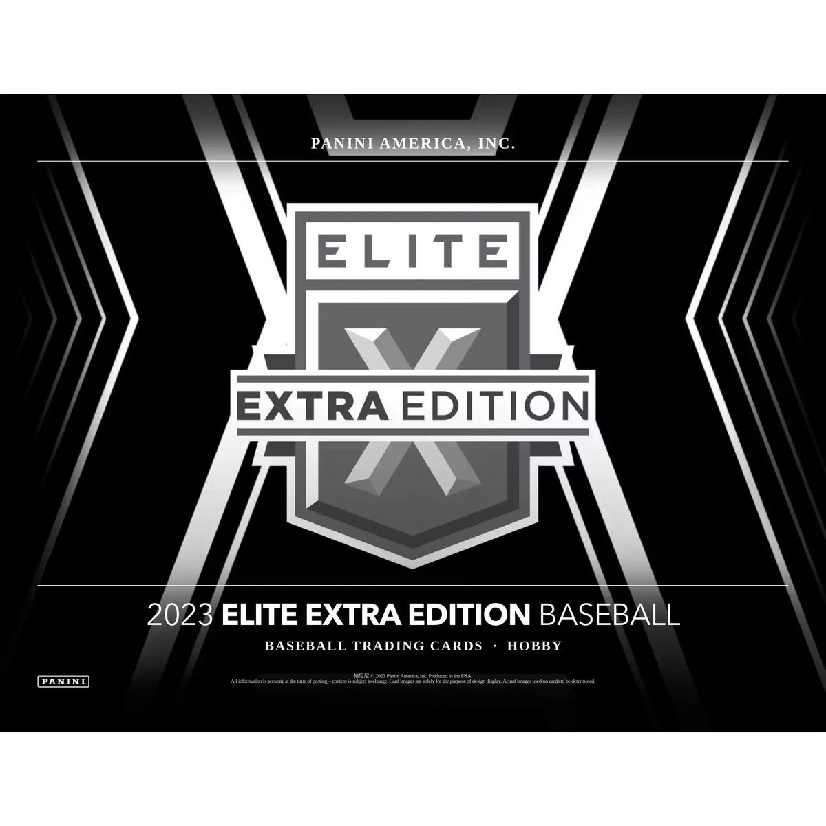 2023 Panini Elite Extra Edition Baseball Hobby Box (Ships Sealed Only) - D2