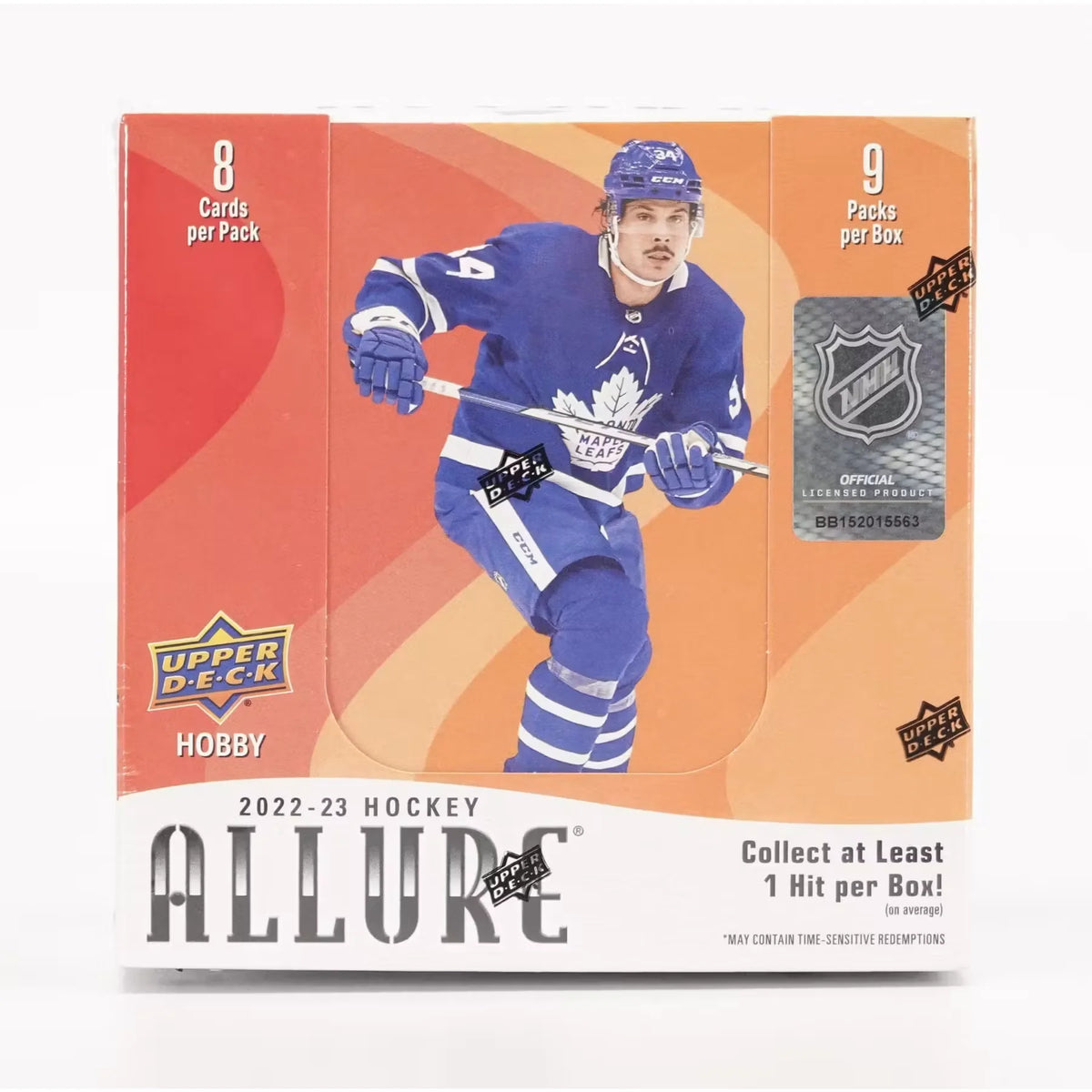 2022-23 Upper Deck Allure Hockey Hobby 18-Box Case (Ships Sealed Only) | P1718404