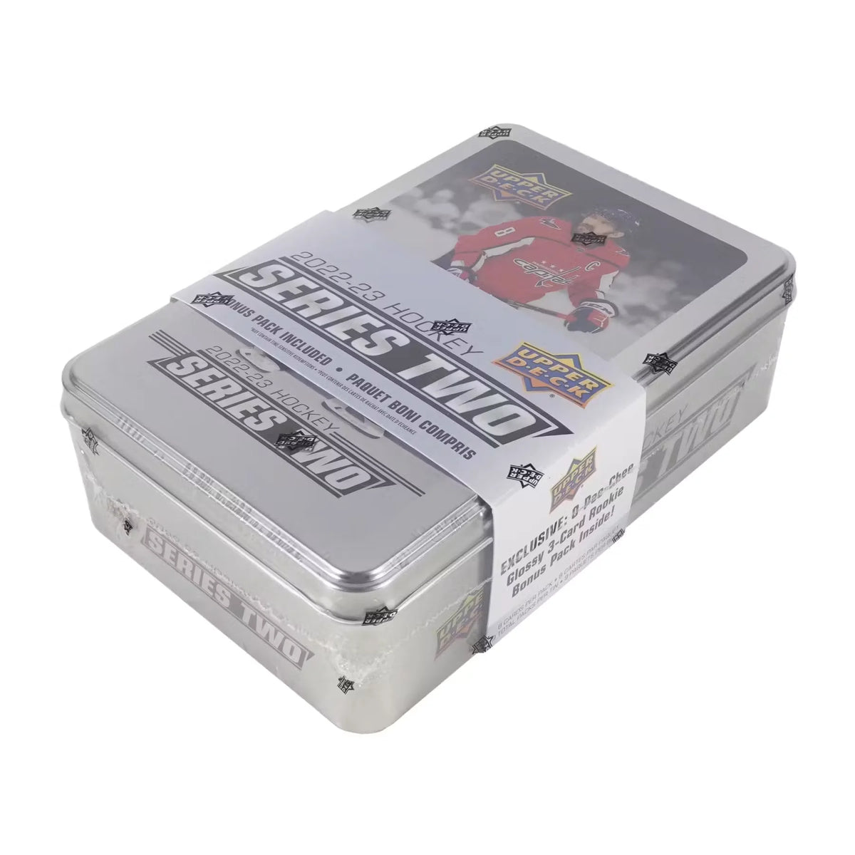 2022-23 Upper Deck Series 2 Hockey Tin Case | 12 Tins (Ships Sealed Only) | P1718407