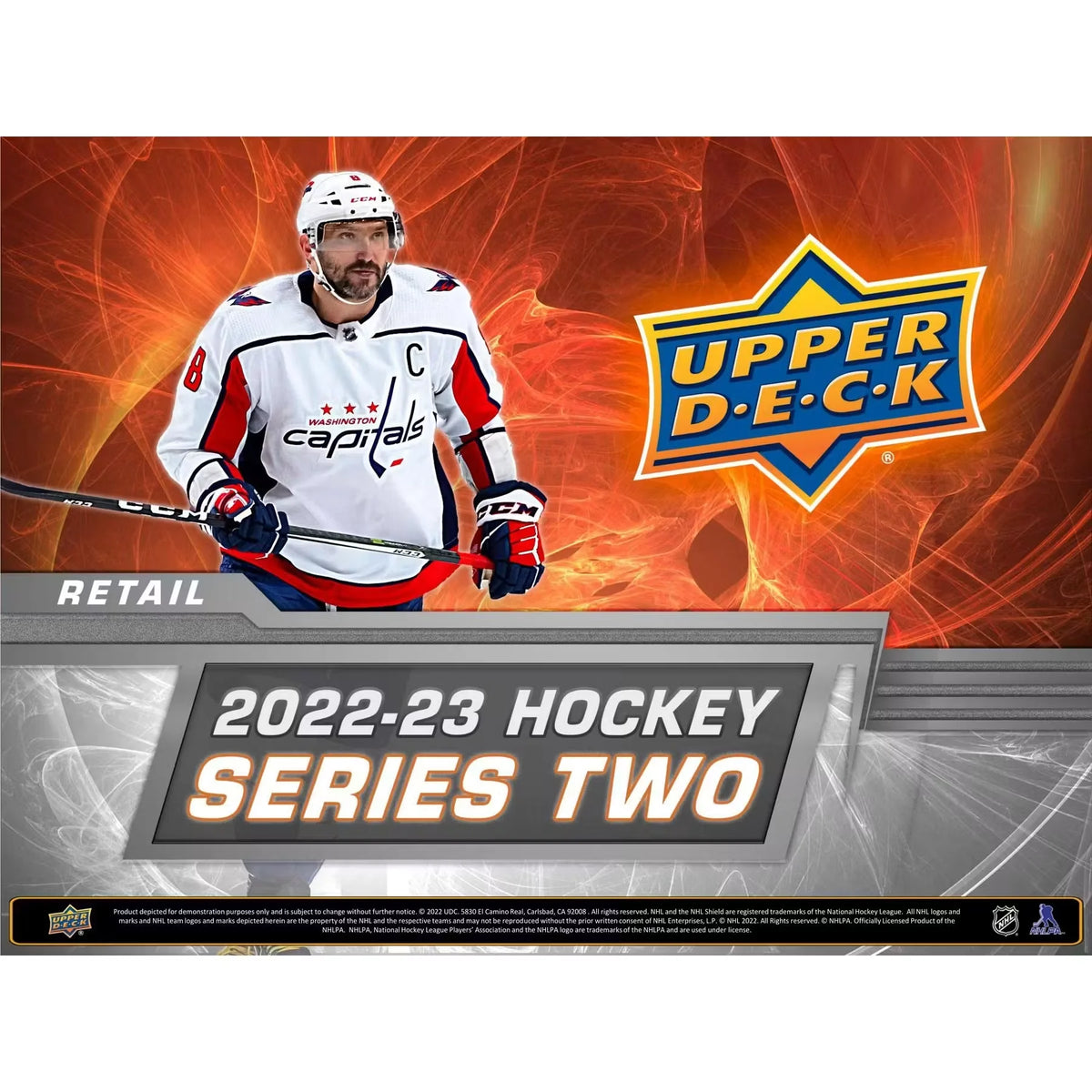 2022-23 Upper Deck Series 2 Hockey Tin Case | 12 Tins (Ships Sealed Only) | P1718407
