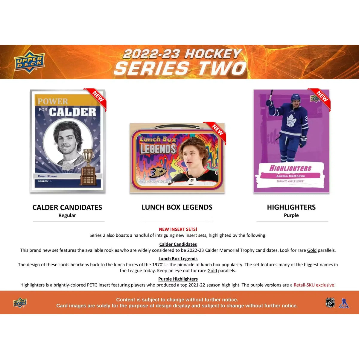 2022-23 Upper Deck Series 2 Hockey Tin Case | 12 Tins (Ships Sealed Only) | P1718407