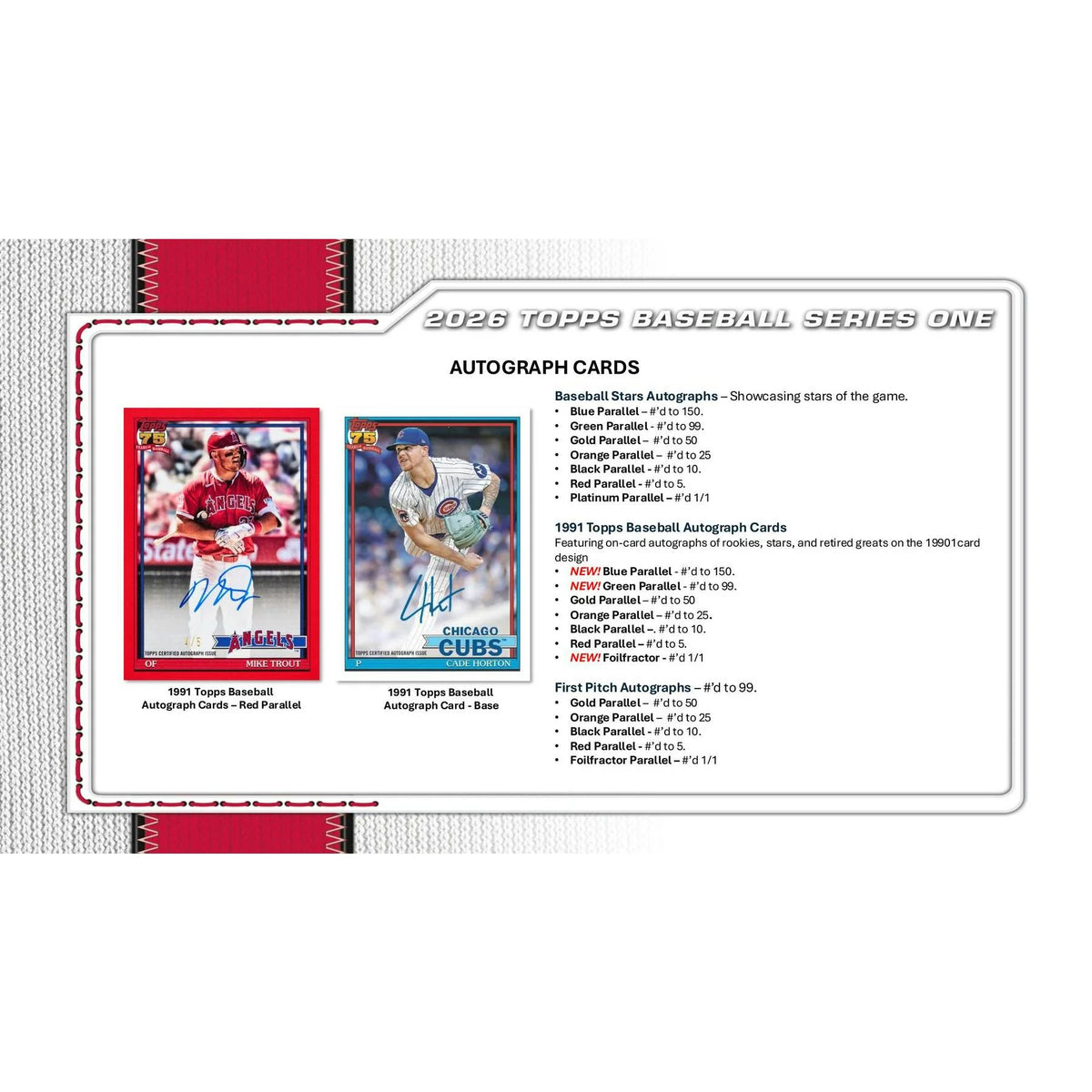 2026 Topps Series 1 Baseball Hobby Jumbo 6-Box Case - D | P18518