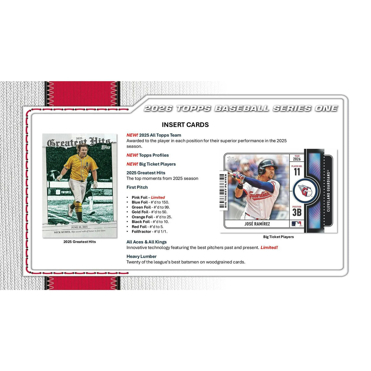 2026 Topps Series 1 Baseball Hobby Jumbo 6-Box Case - D | P18518