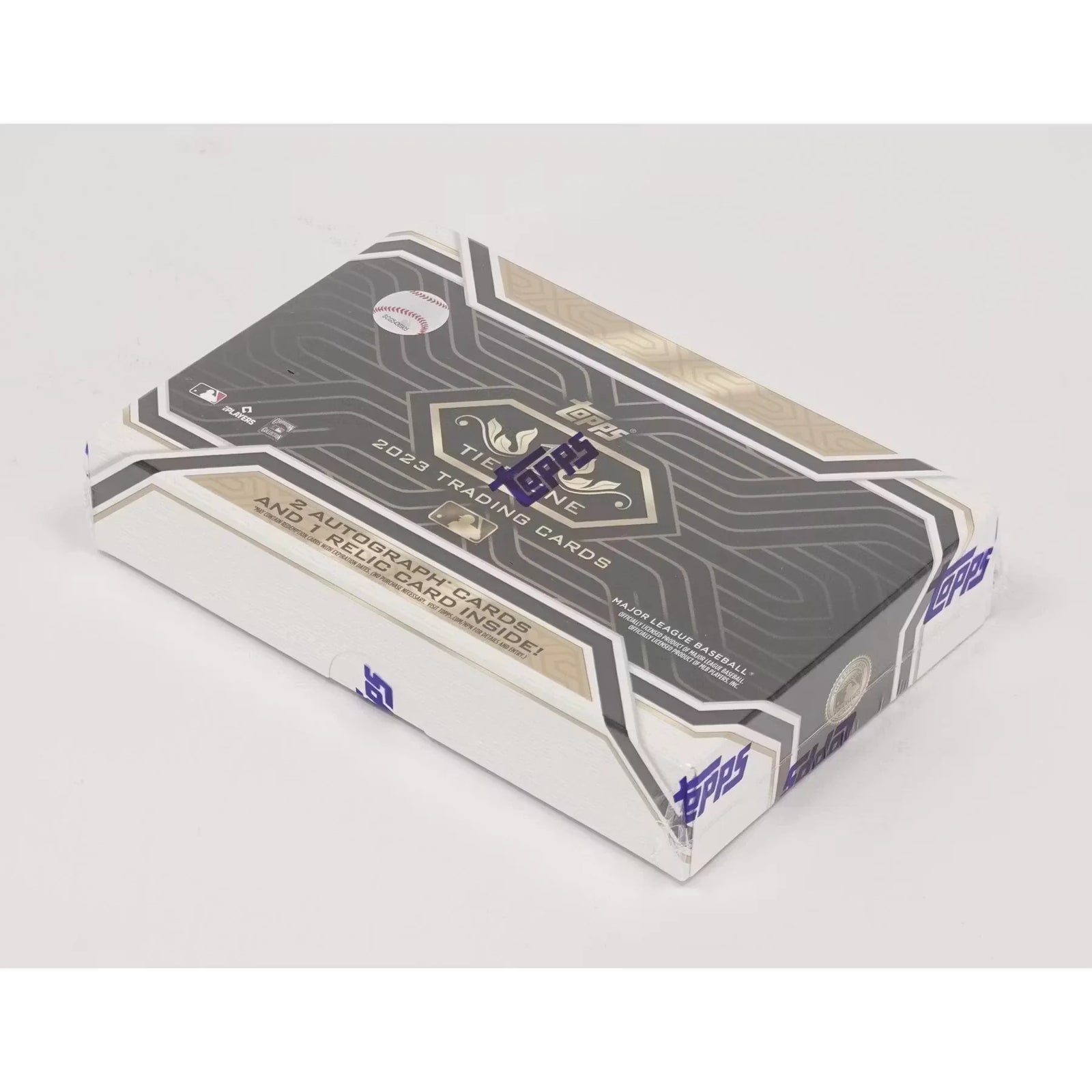 2023 Topps Tier One Baseball Hobby Box | Premium Autographs & Relics (Ships Sealed Only)