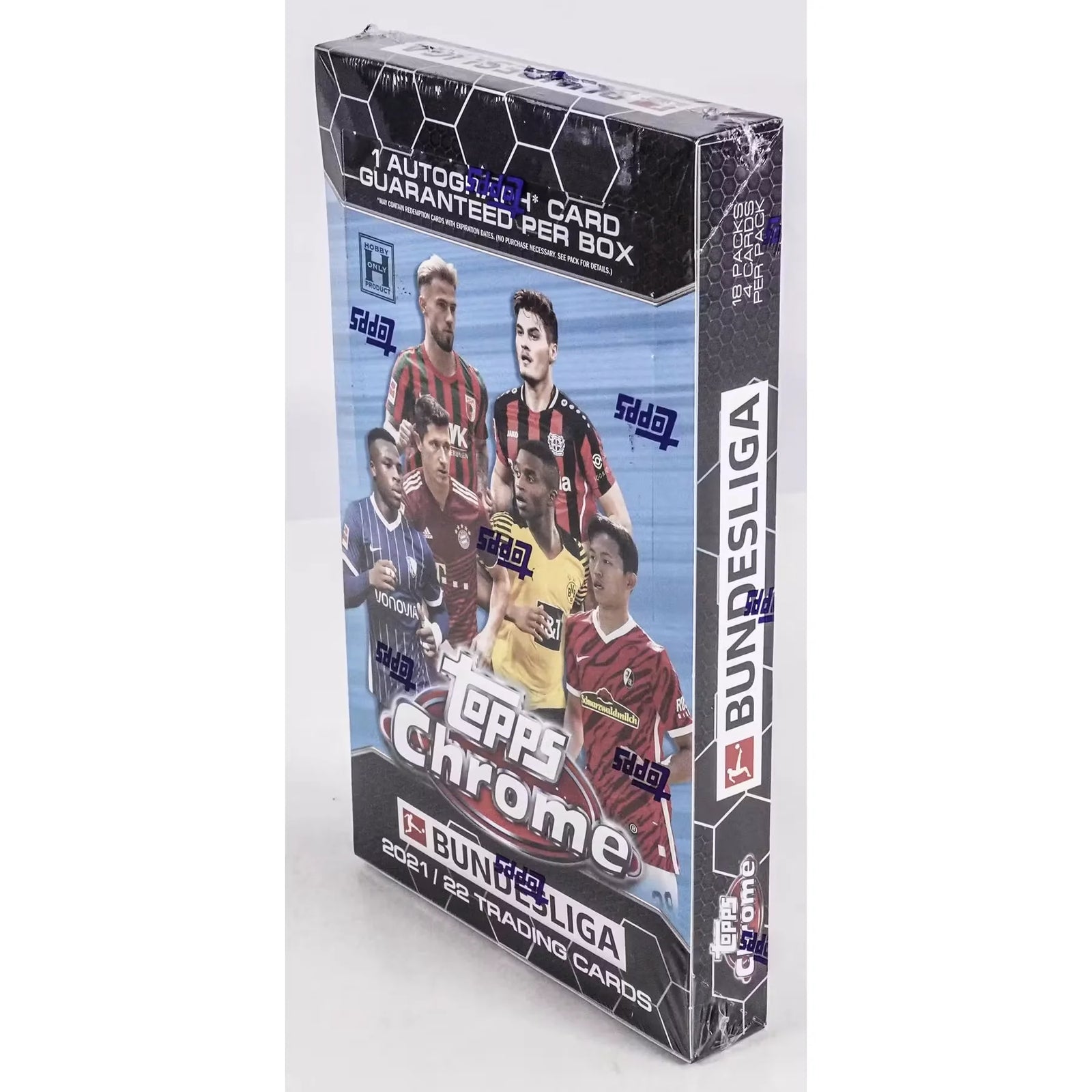 2021-22 Topps Chrome Bundesliga Soccer Hobby Box (Ships Sealed Only) - D