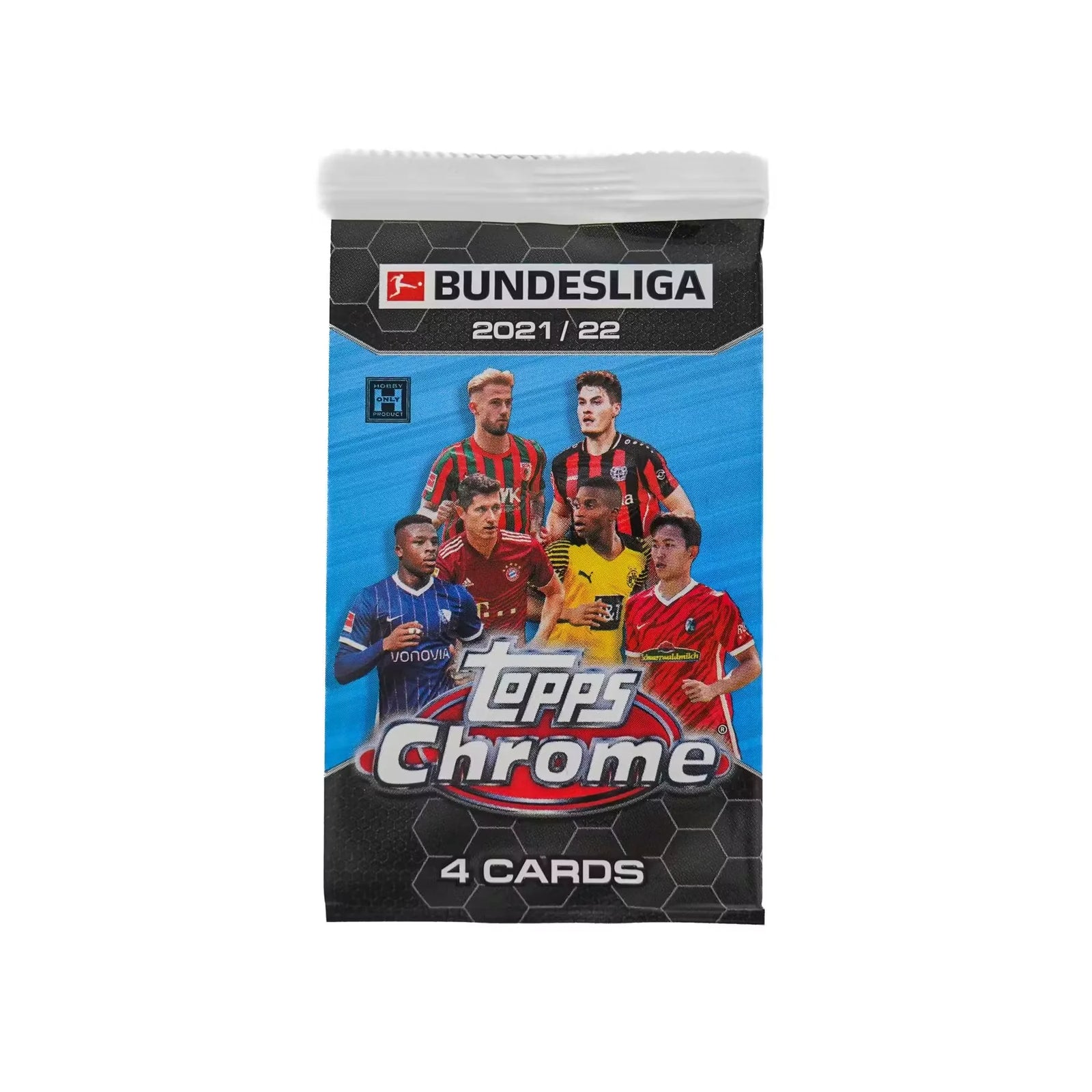 2021-22 Topps Chrome Bundesliga Soccer Hobby Box (Ships Sealed Only) - D