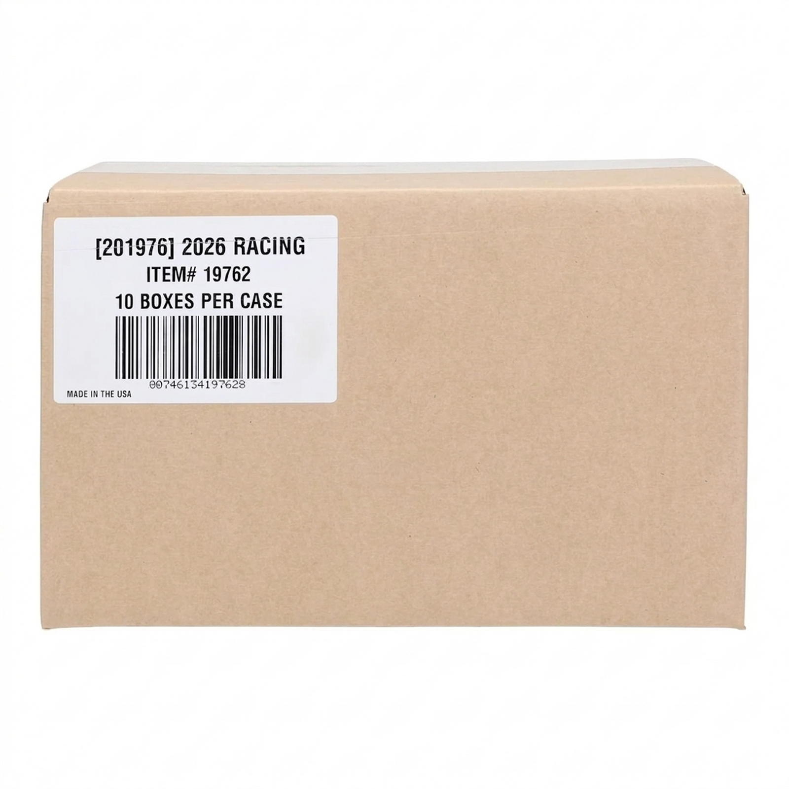 2026 Panini Turn Four Racing Hobby 10-Box Case (Ships Sealed Only) - D