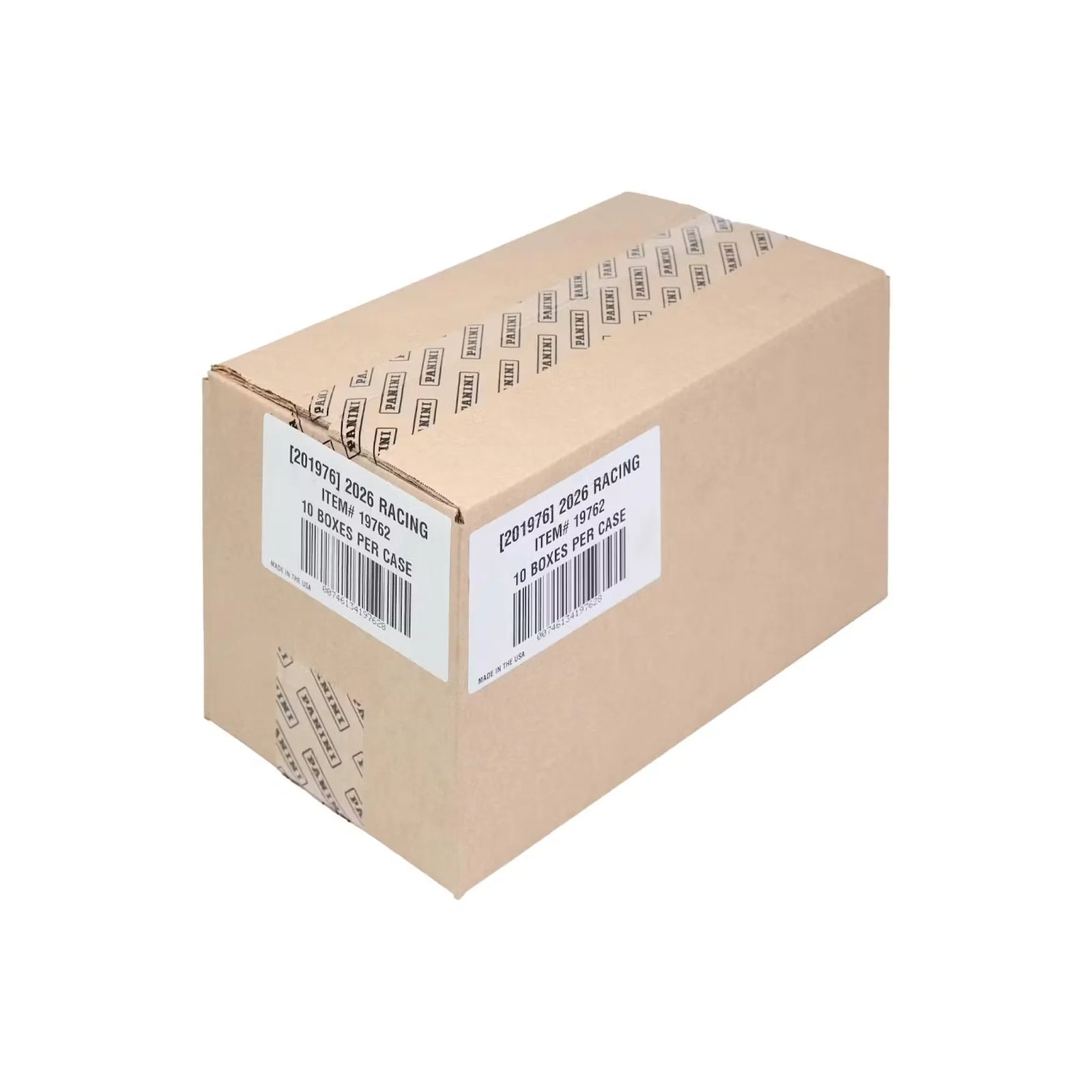2026 Panini Turn Four Racing Hobby 10-Box Case (Ships Sealed Only) - D