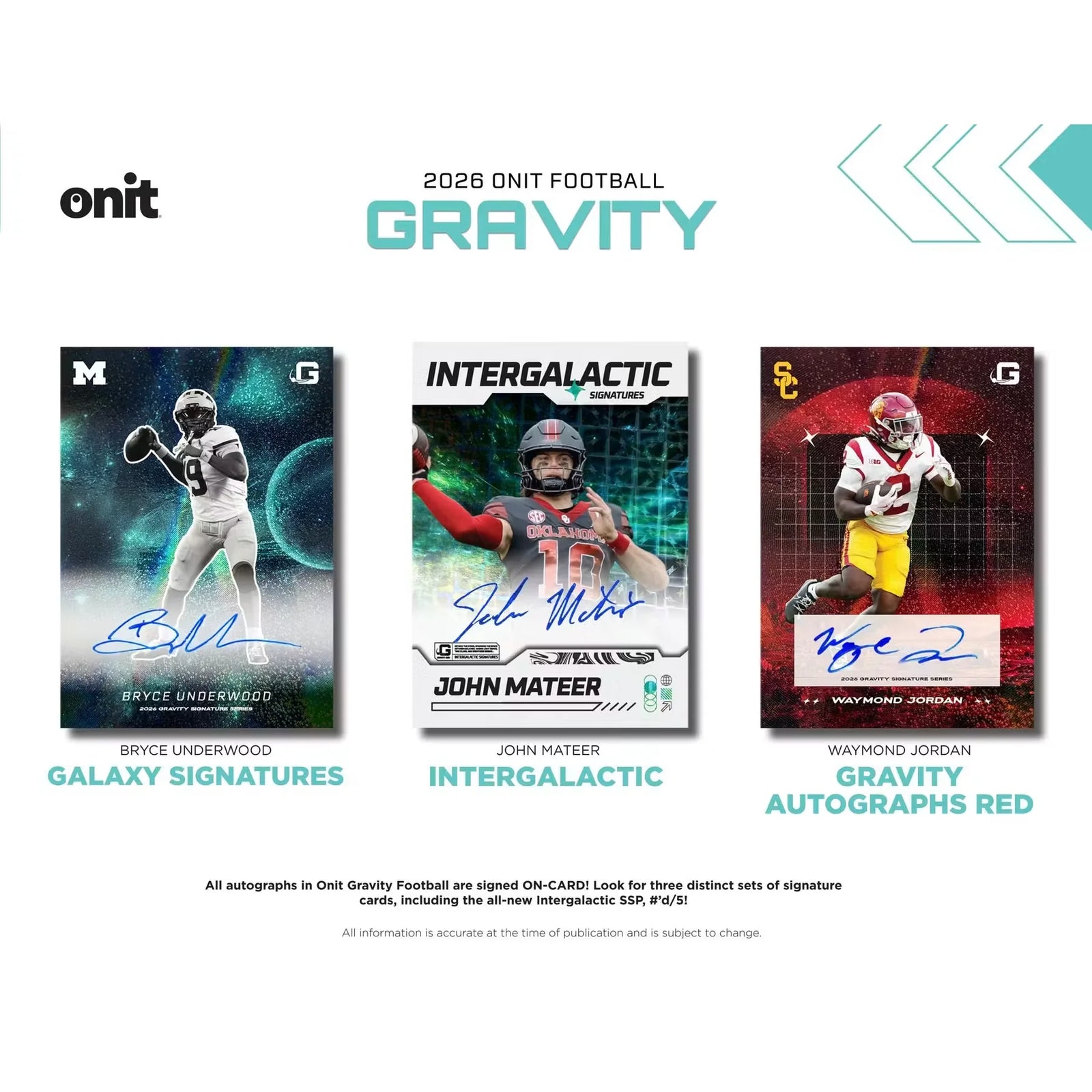 2026 Onit Gravity Football Blaster 20-Box Case | College Football