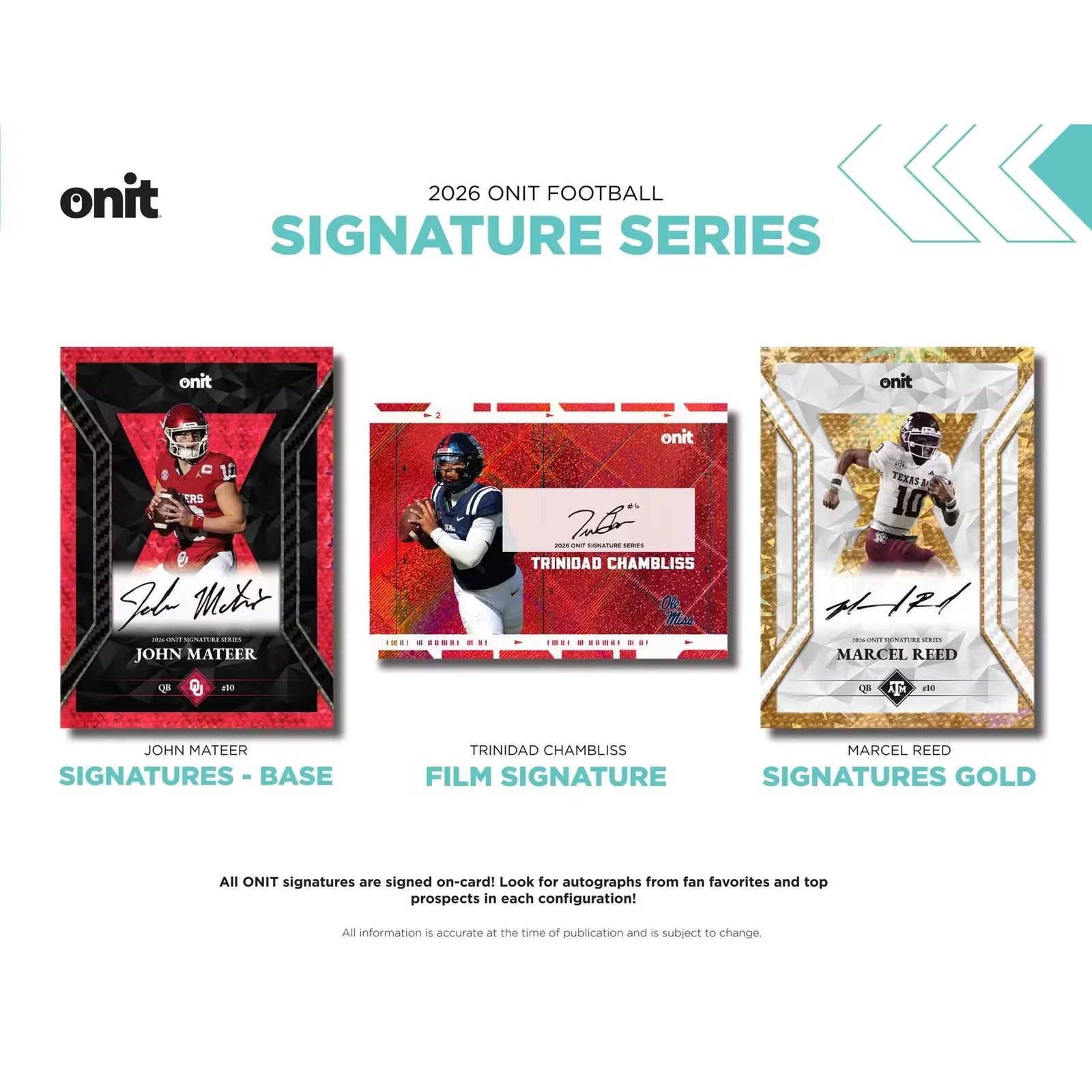2026 Onit Signature Series Texas A&M Football Blaster Box | Presell