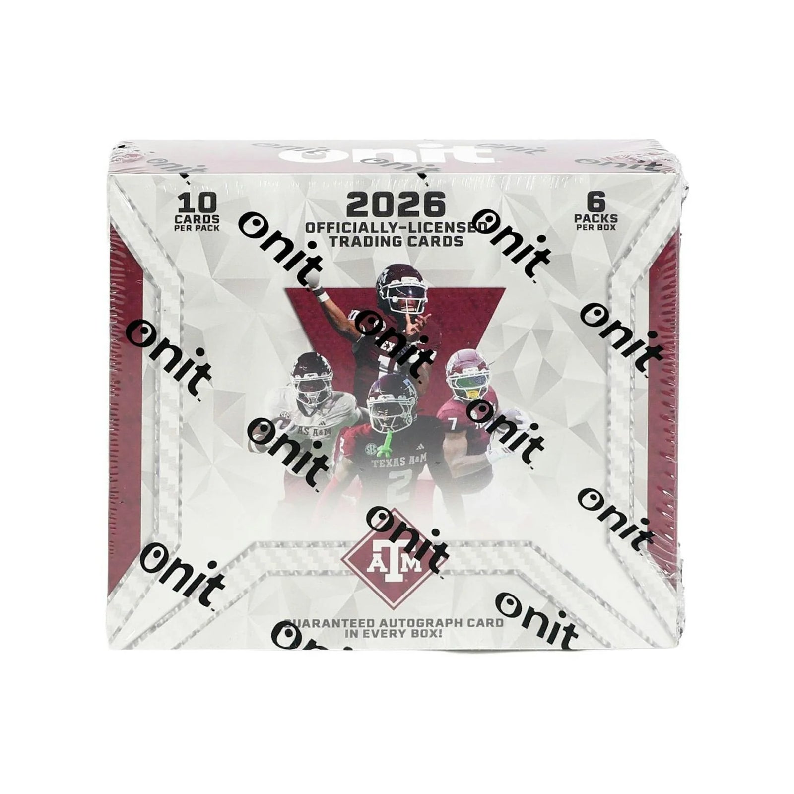 2026 Onit Signature Series Texas A&M Football Platinum 20-Box Case
