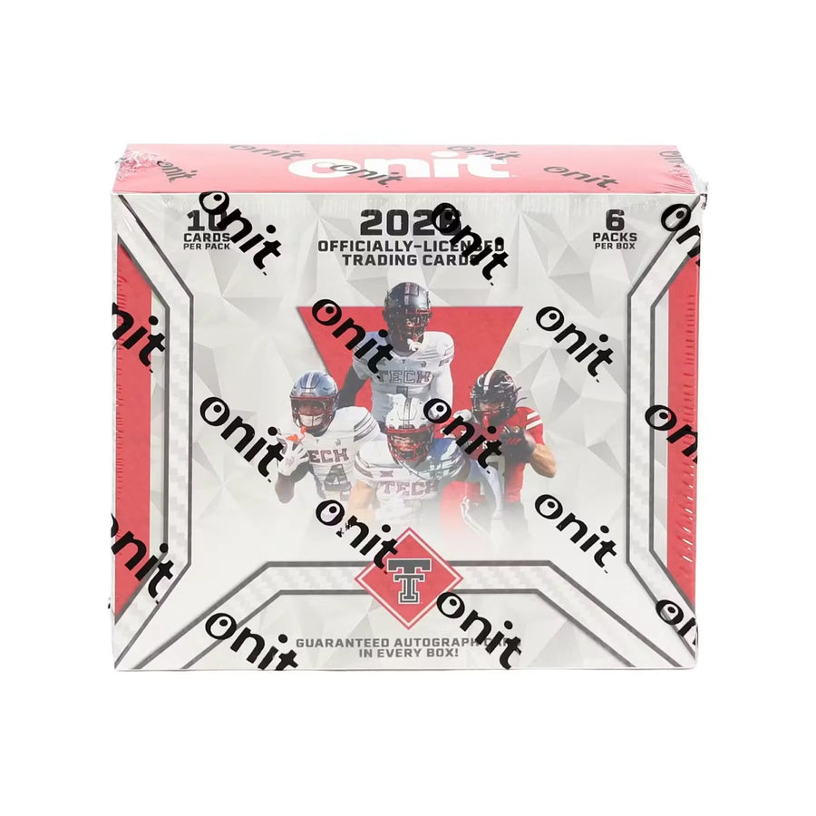 2026 Onit Signature Series Texas Tech Football Platinum Box