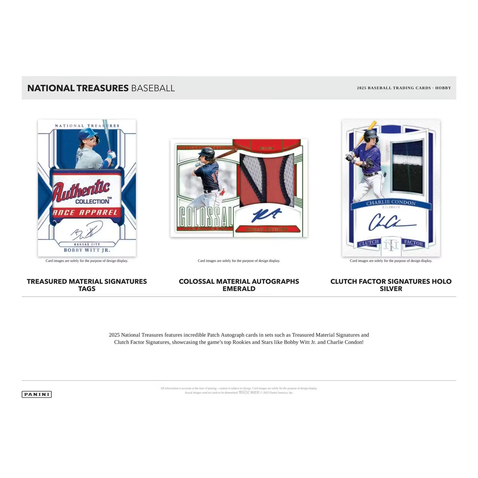 2025 Panini National Treasures Baseball Hobby 4-Box Case (Ships Sealed Only) - D